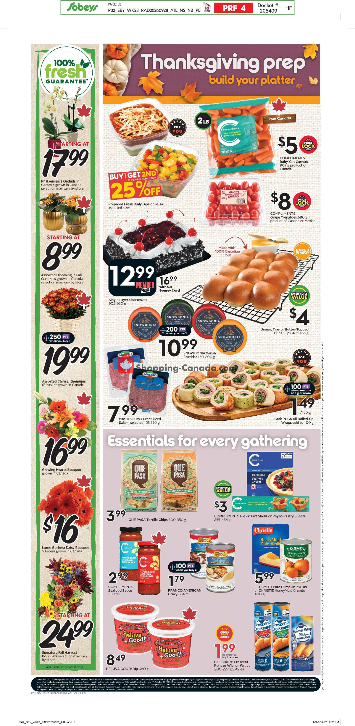 Sobeys flyer from Thursday October 1, 2026 to Wednesday October 7, 2026 - page 4
