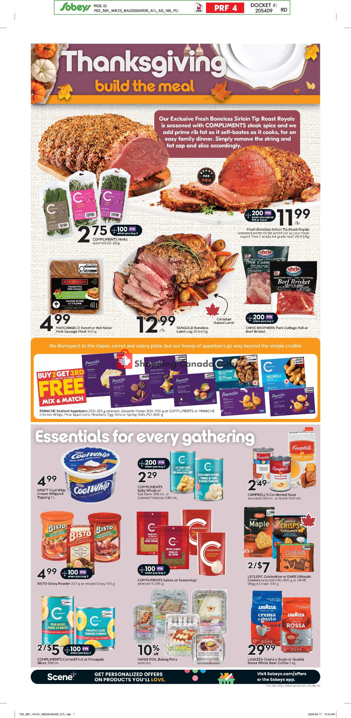 Sobeys flyer from Thursday October 1, 2026 to Wednesday October 7, 2026 - page 5