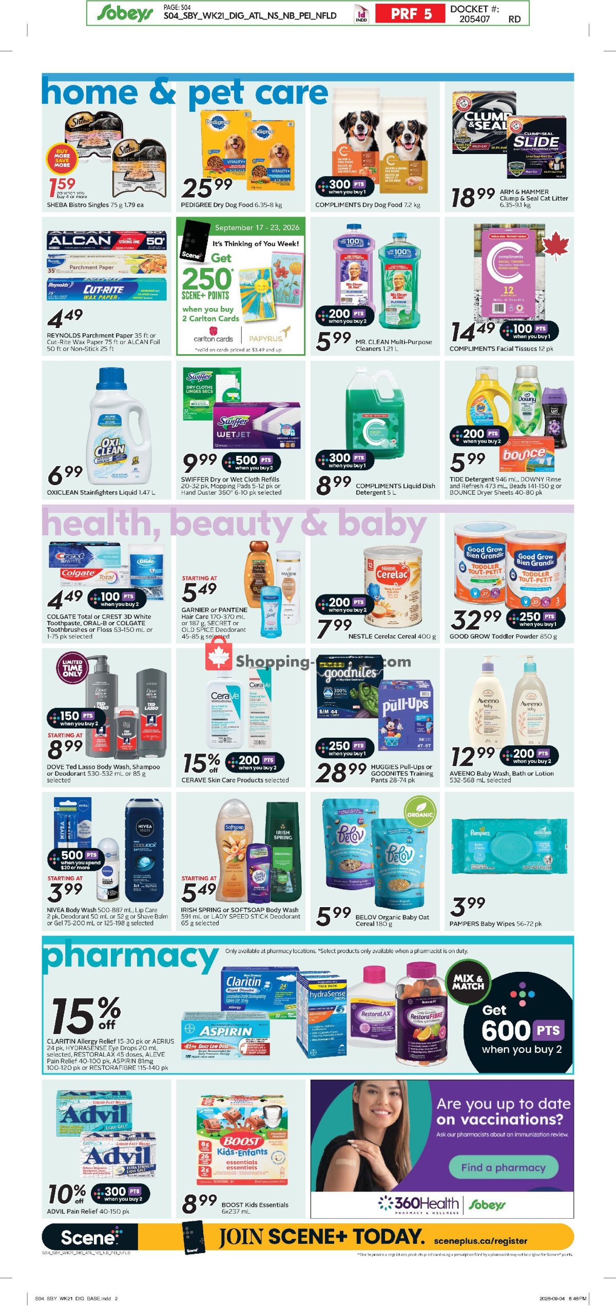 Sobeys flyer from Thursday September 17, 2026 to Wednesday September 23, 2026 - page 11