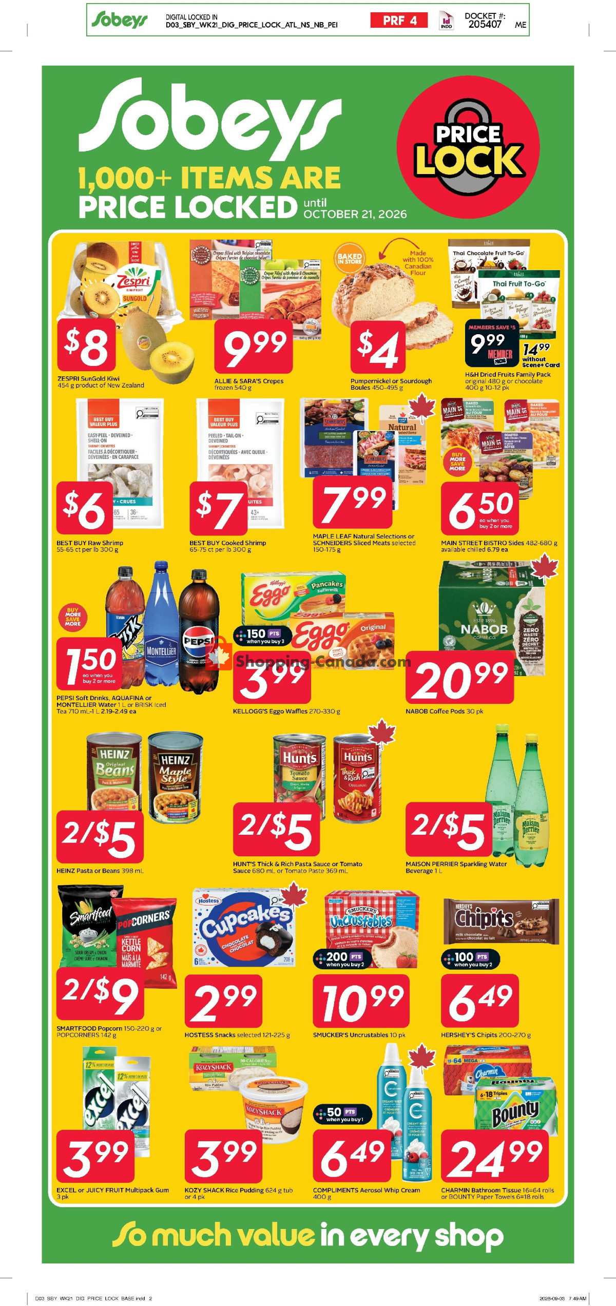 Sobeys flyer from Thursday September 17, 2026 to Wednesday September 23, 2026 - page 15