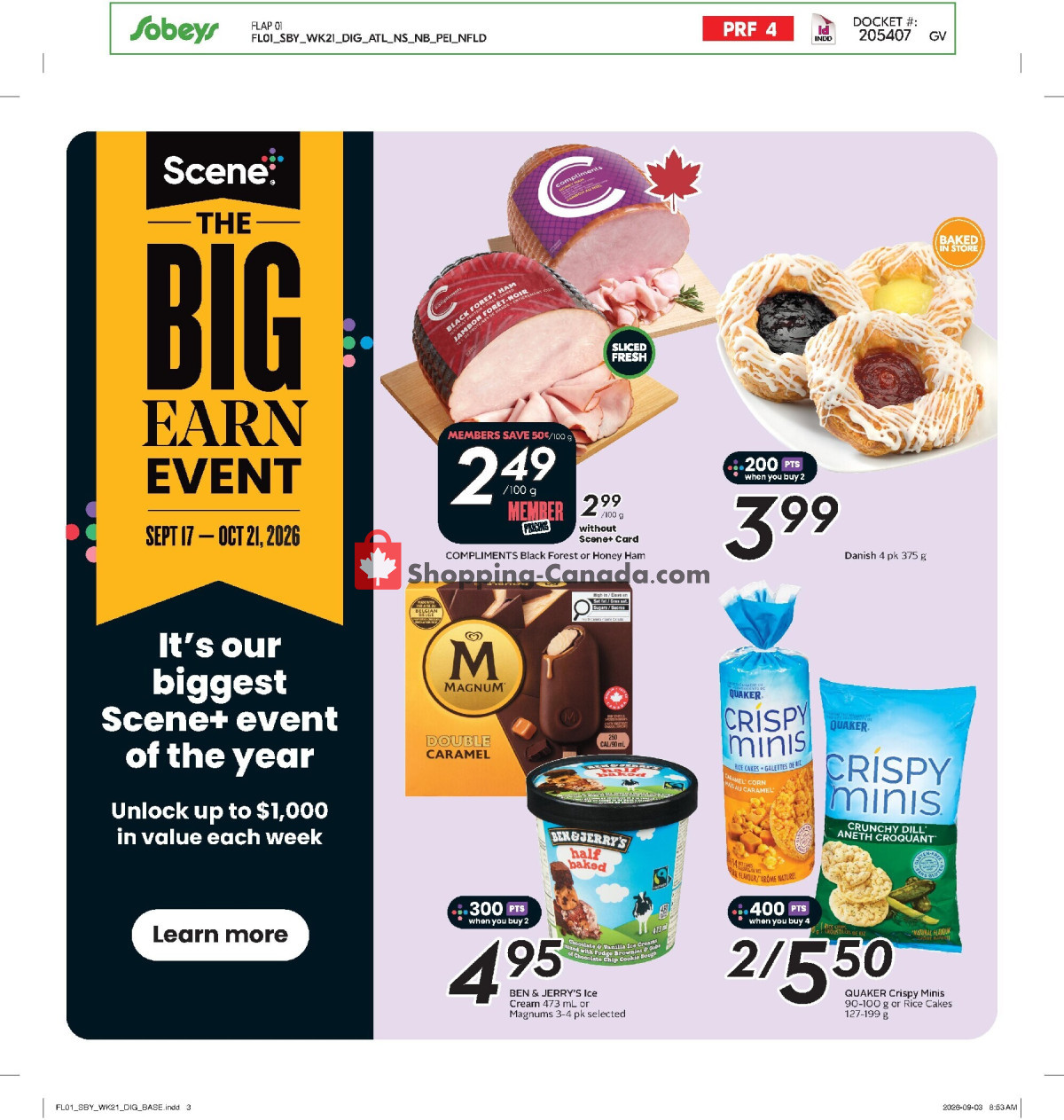 Sobeys flyer from Thursday September 17, 2026 to Wednesday September 23, 2026 - page 2