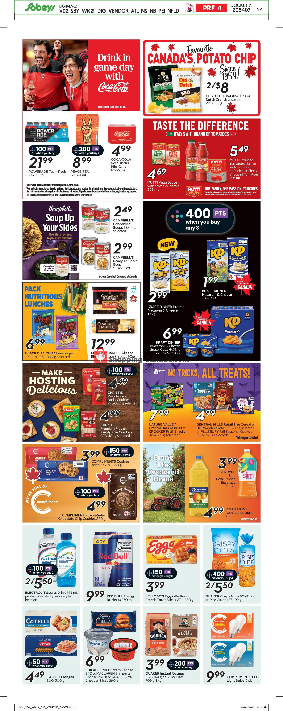 Sobeys flyer from Thursday September 17, 2026 to Wednesday September 23, 2026 - page 20