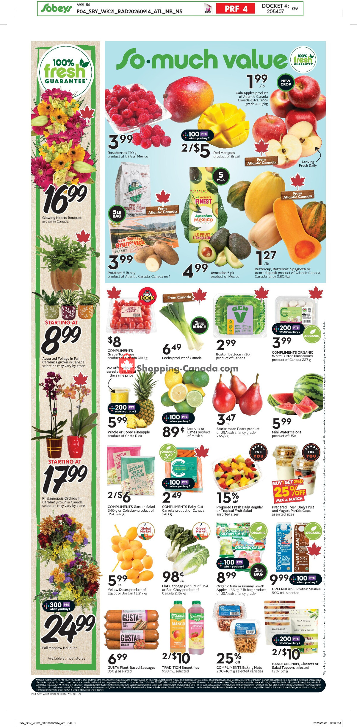 Sobeys flyer from Thursday September 17, 2026 to Wednesday September 23, 2026 - page 6