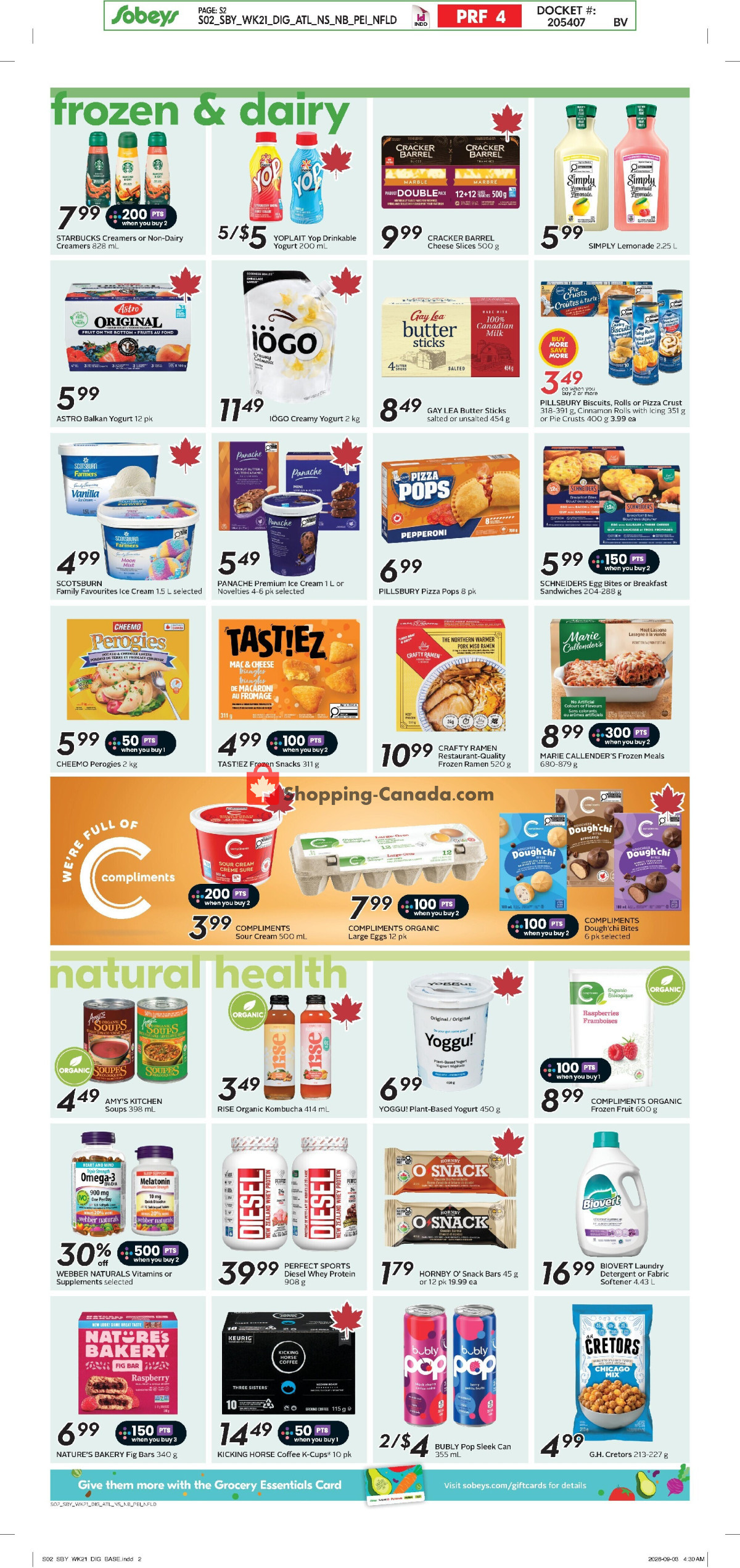 Sobeys flyer from Thursday September 17, 2026 to Wednesday September 23, 2026 - page 9