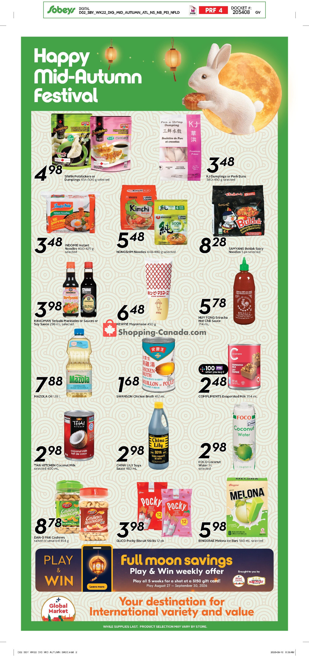 Sobeys flyer from Thursday September 24, 2026 to Wednesday September 30, 2026 - page 14