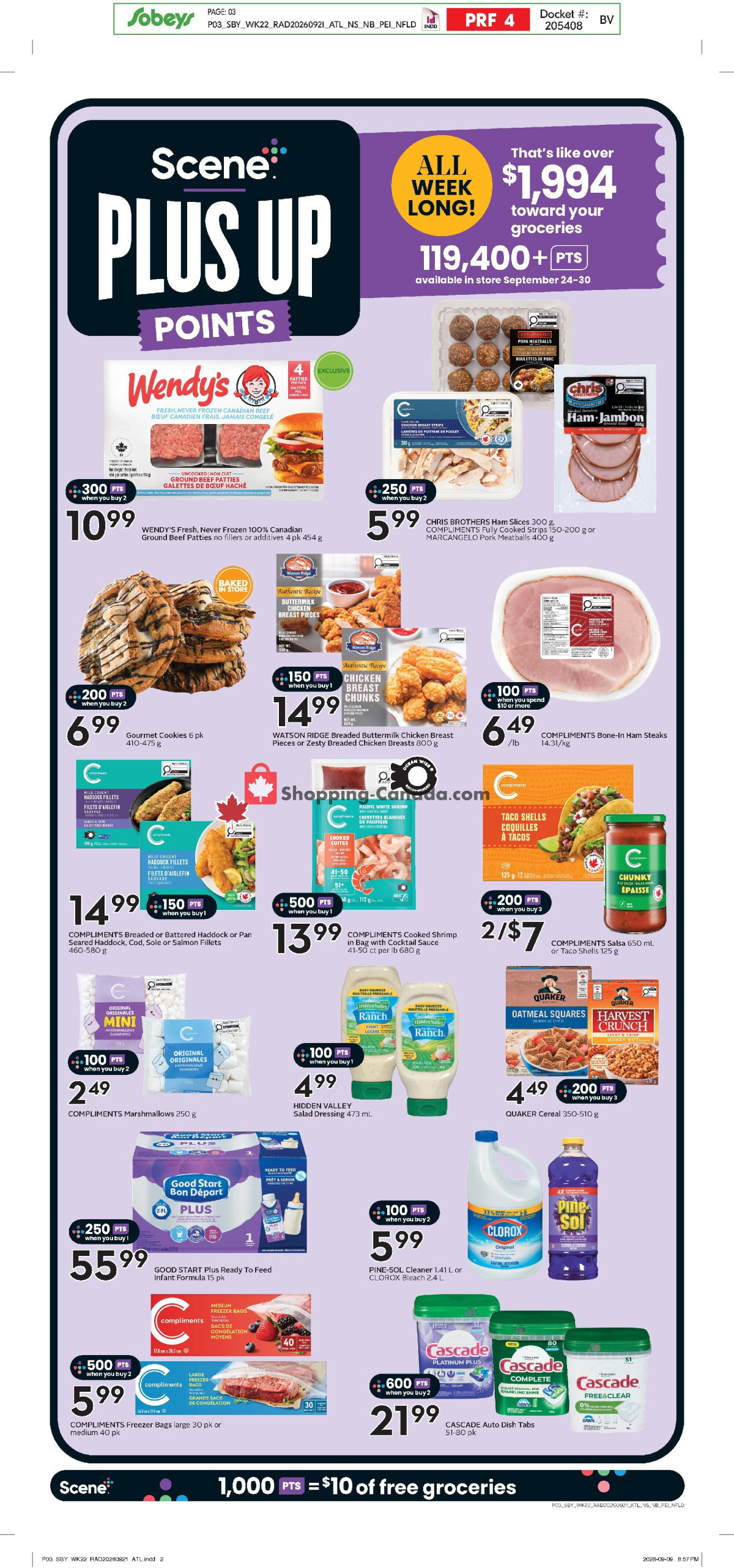 Sobeys flyer from Thursday September 24, 2026 to Wednesday September 30, 2026 - page 4