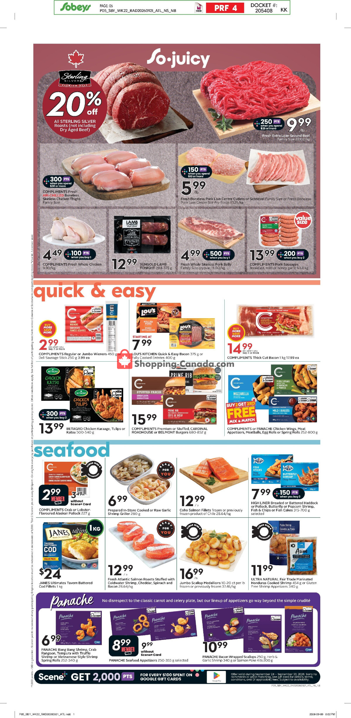 Sobeys flyer from Thursday September 24, 2026 to Wednesday September 30, 2026 - page 6