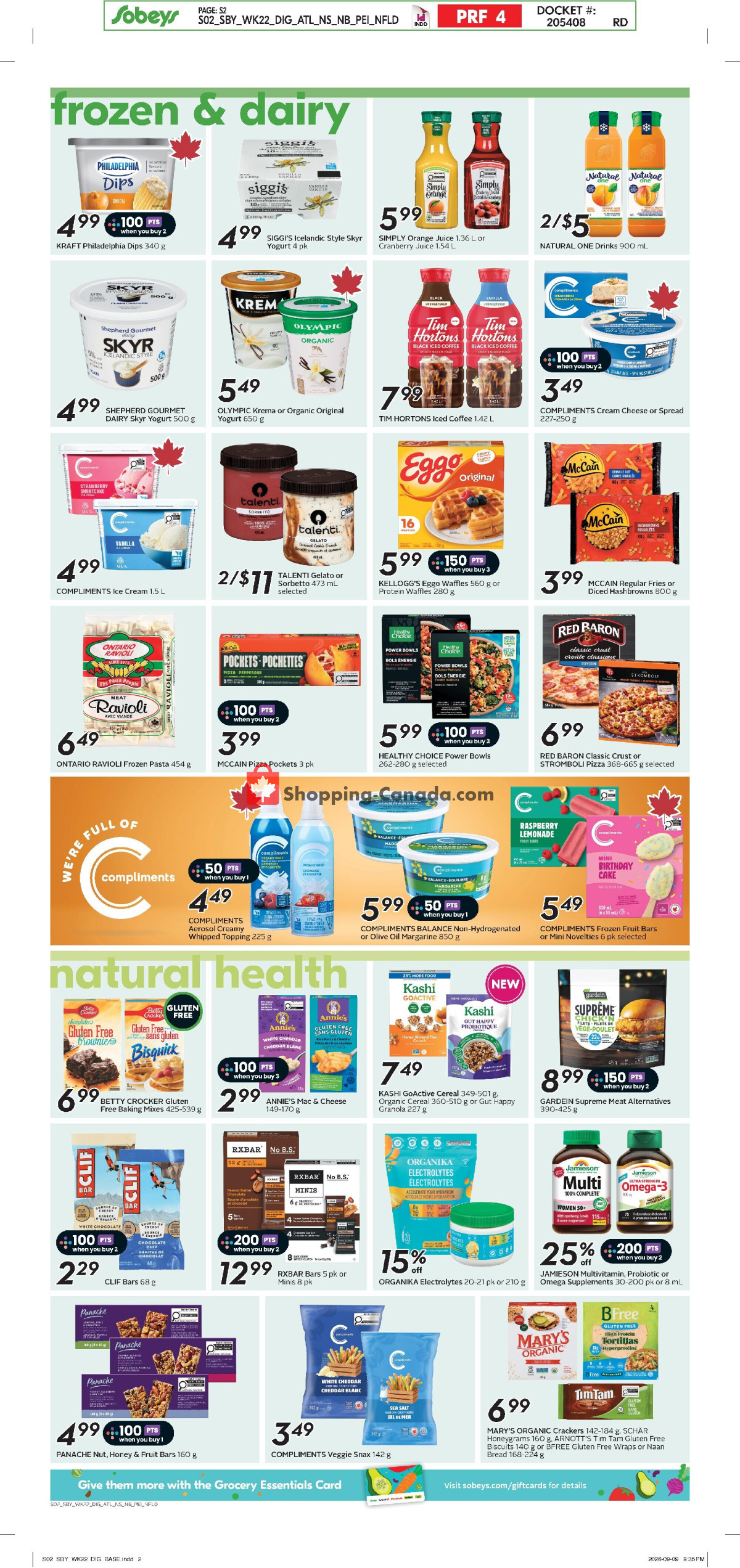 Sobeys flyer from Thursday September 24, 2026 to Wednesday September 30, 2026 - page 8