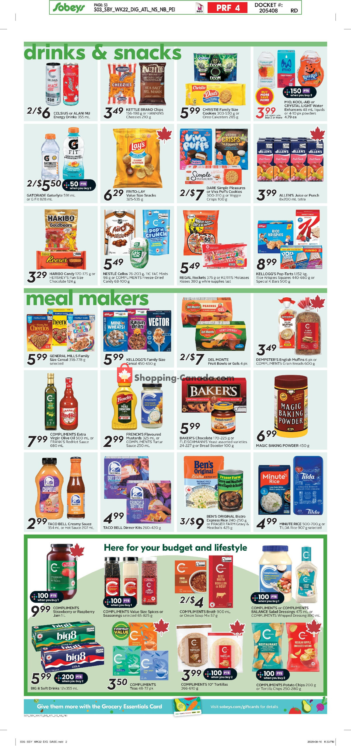 Sobeys flyer from Thursday September 24, 2026 to Wednesday September 30, 2026 - page 9