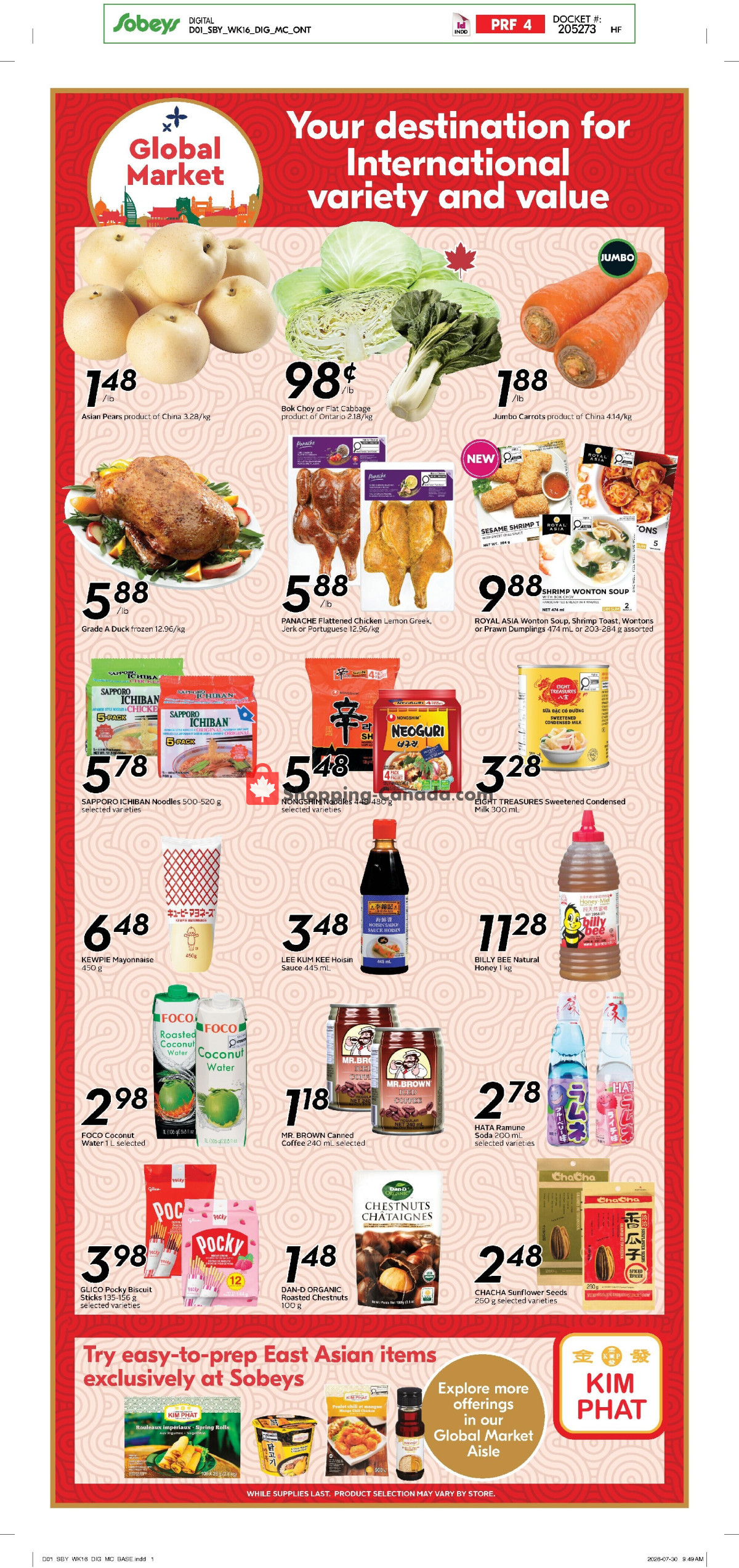 Sobeys flyer from Thursday August 13, 2026 to Wednesday August 19, 2026 - page 13