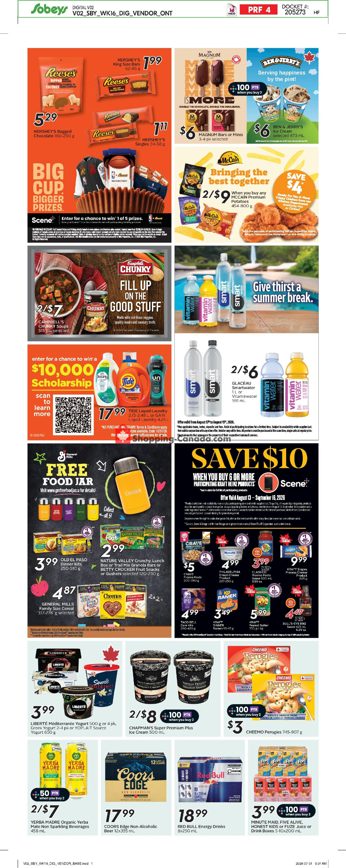 Sobeys flyer from Thursday August 13, 2026 to Wednesday August 19, 2026 - page 19
