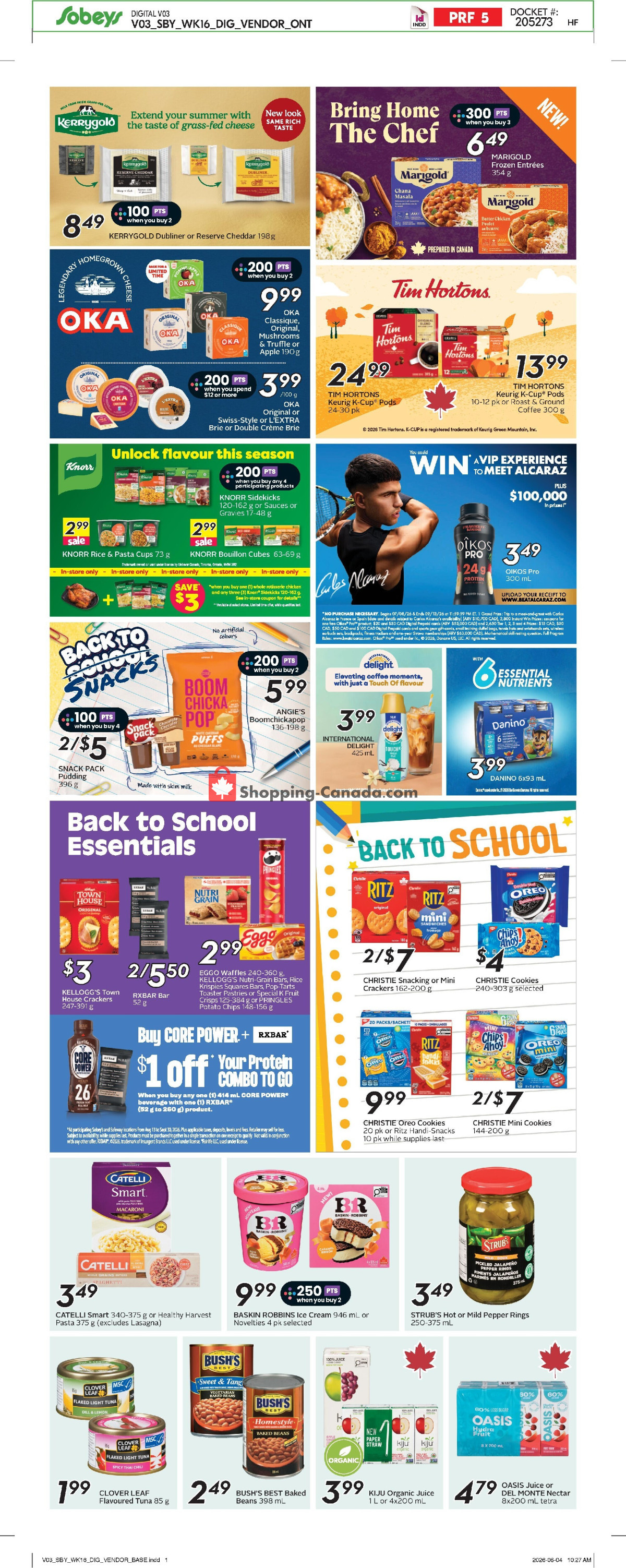 Sobeys flyer from Thursday August 13, 2026 to Wednesday August 19, 2026 - page 20