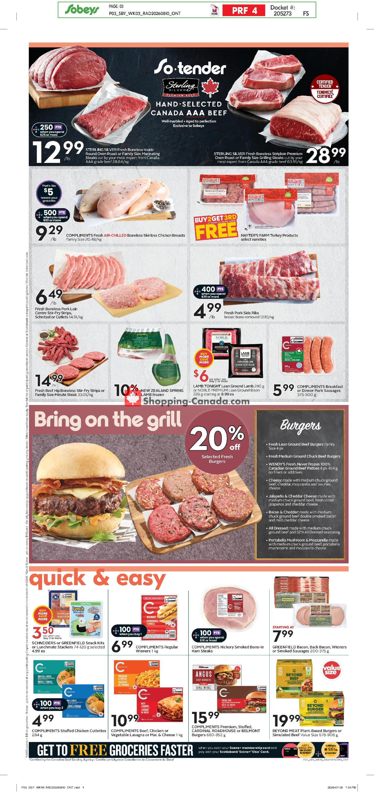 Sobeys flyer from Thursday August 13, 2026 to Wednesday August 19, 2026 - page 6