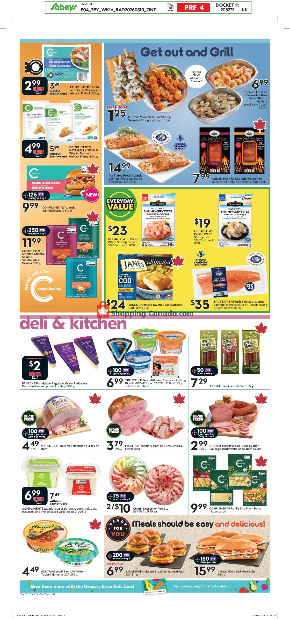 Sobeys flyer from Thursday August 13, 2026 to Wednesday August 19, 2026 - page 7