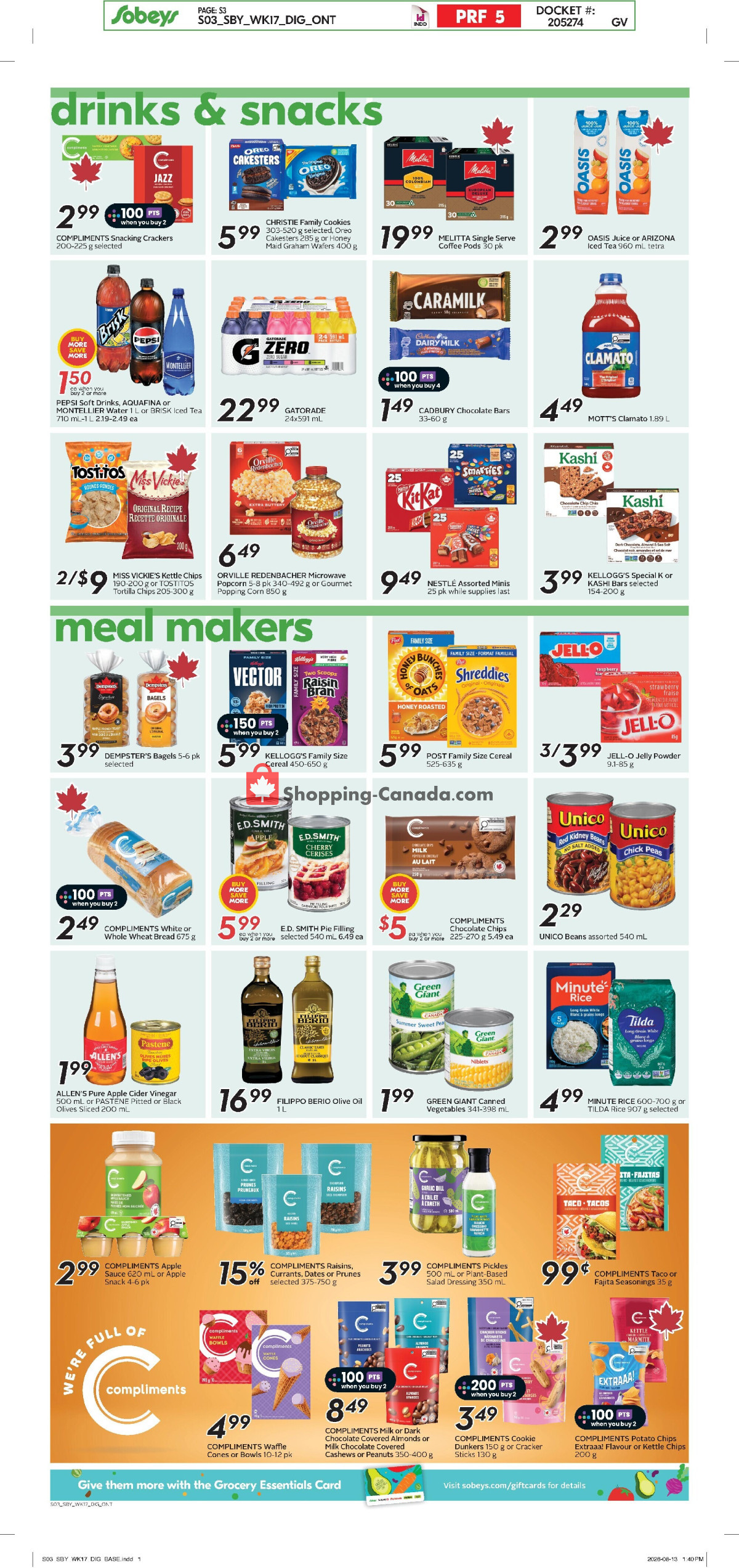 Sobeys flyer from Thursday August 20, 2026 to Wednesday August 26, 2026 - page 11