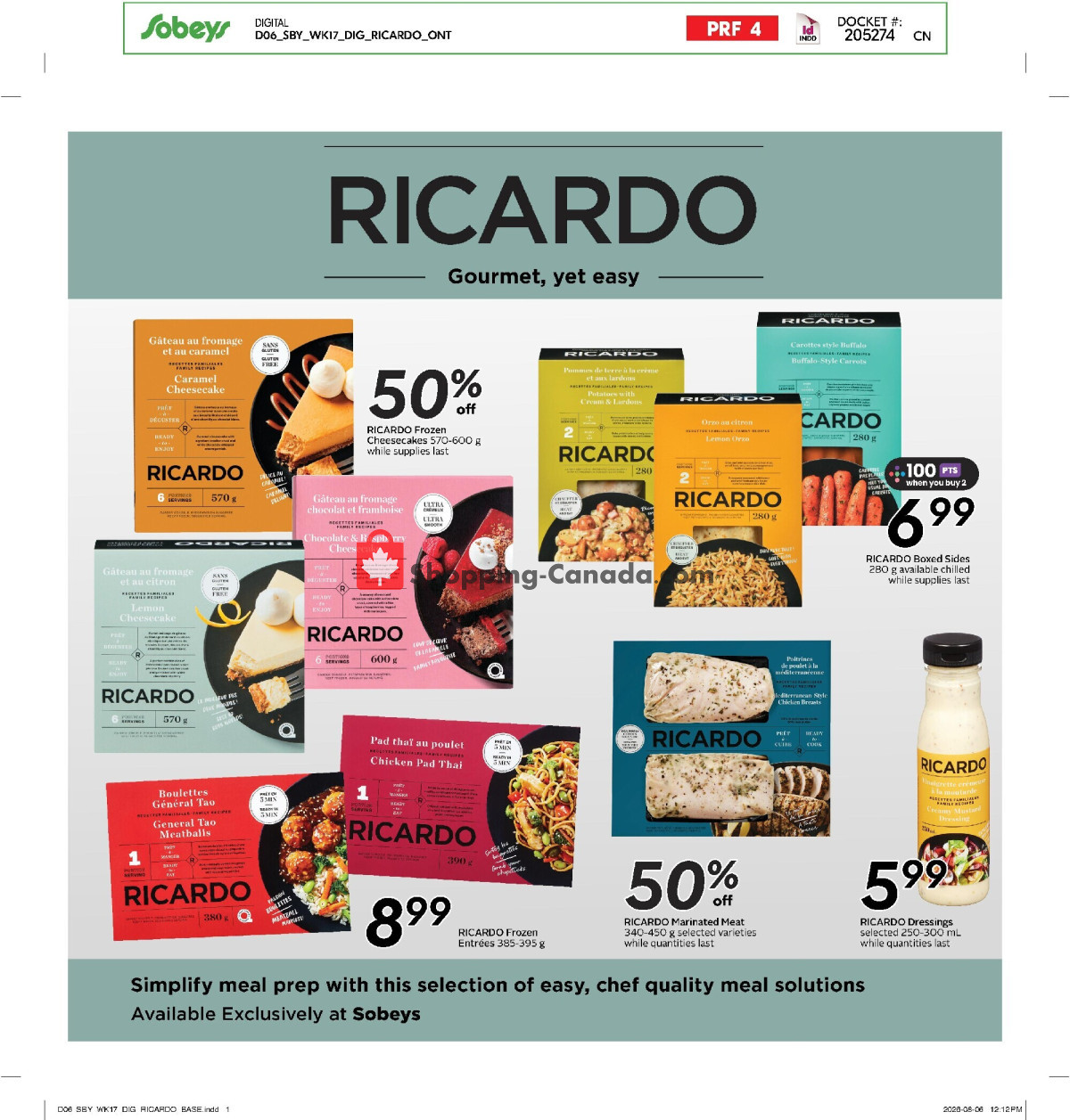 Sobeys flyer from Thursday August 20, 2026 to Wednesday August 26, 2026 - page 17
