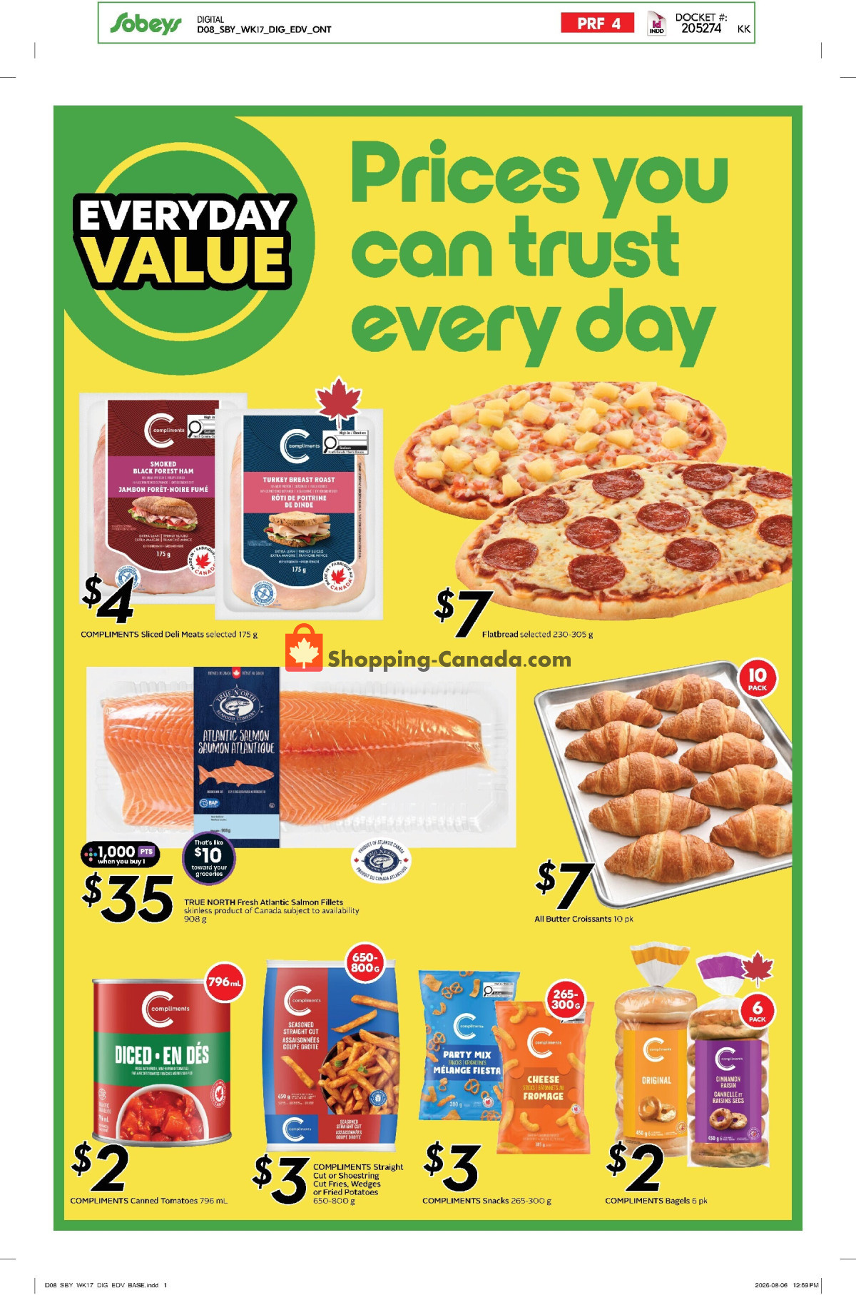 Sobeys flyer from Thursday August 20, 2026 to Wednesday August 26, 2026 - page 18