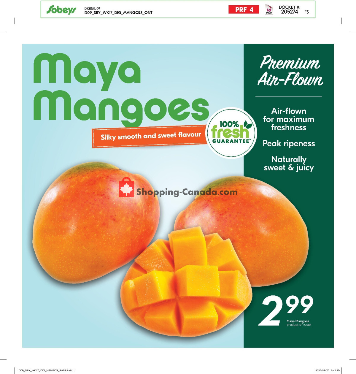 Sobeys flyer from Thursday August 20, 2026 to Wednesday August 26, 2026 - page 20