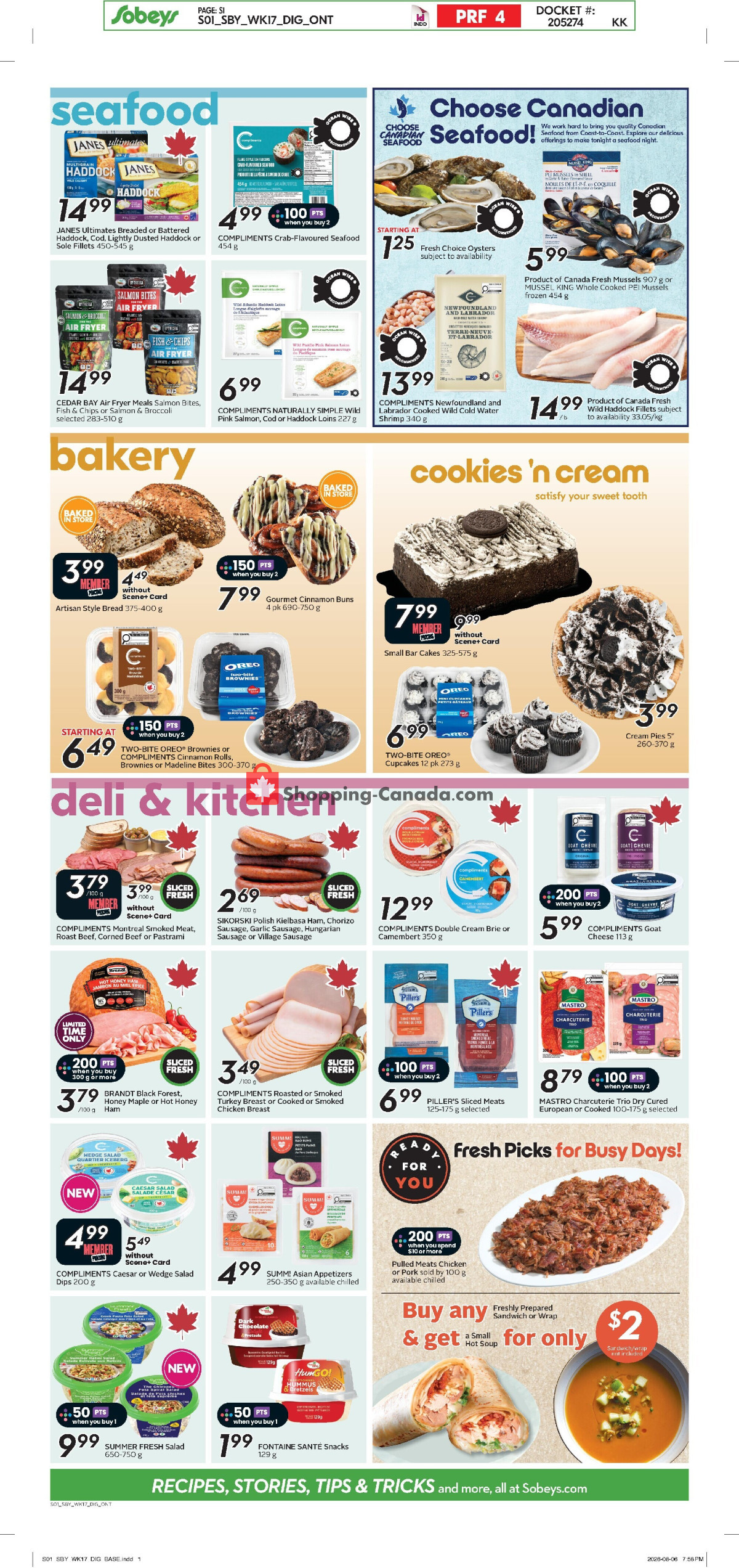 Sobeys flyer from Thursday August 20, 2026 to Wednesday August 26, 2026 - page 9