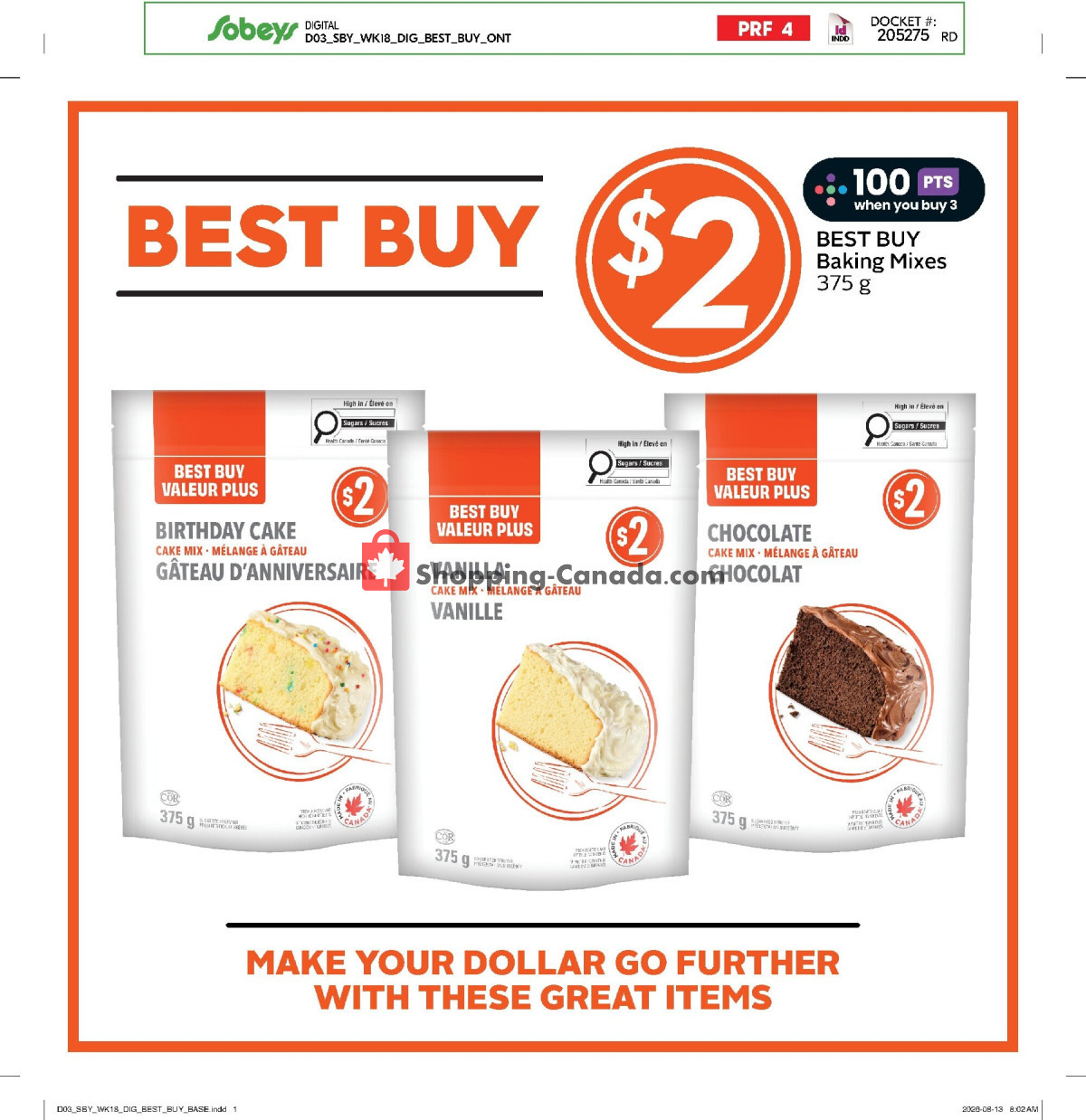 Sobeys flyer from Thursday August 27, 2026 to Wednesday September 2, 2026 - page 15