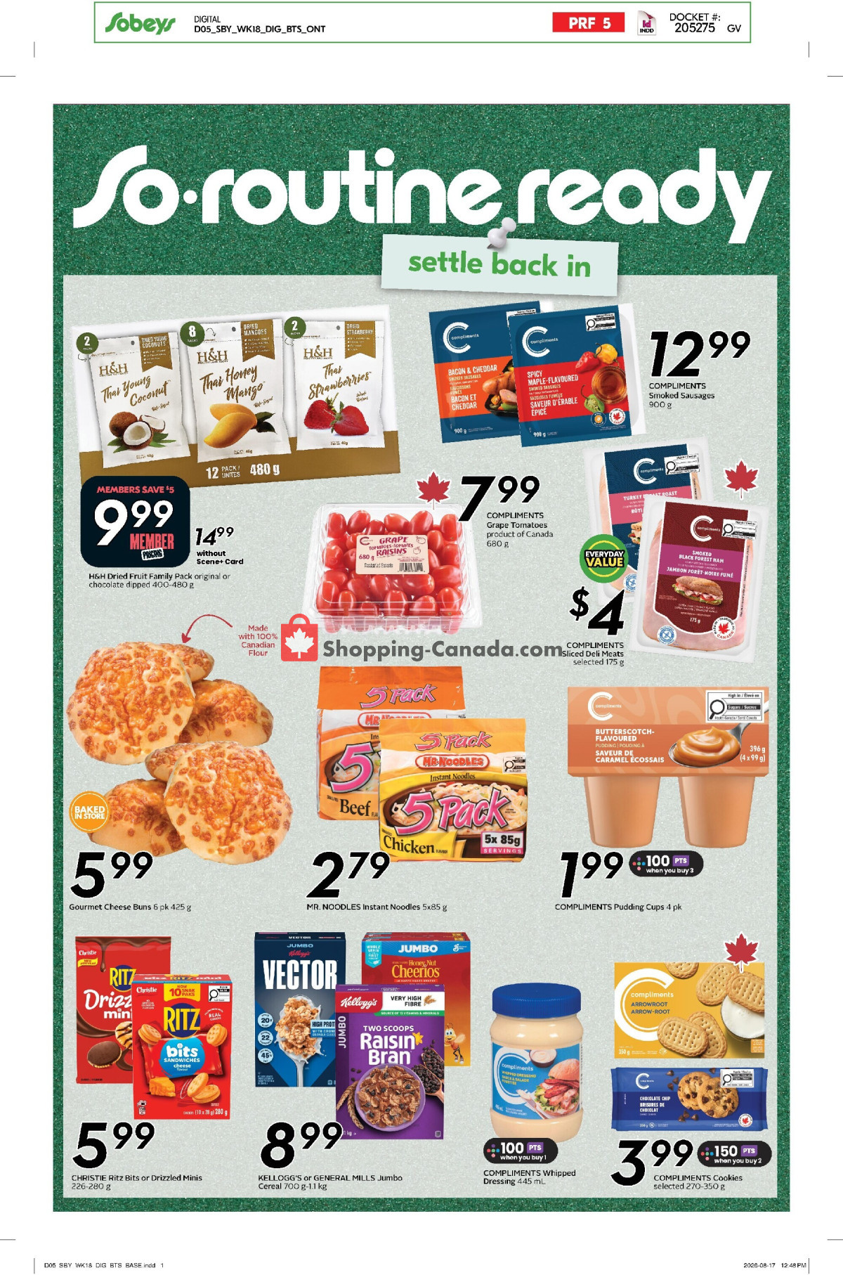 Sobeys flyer from Thursday August 27, 2026 to Wednesday September 2, 2026 - page 16