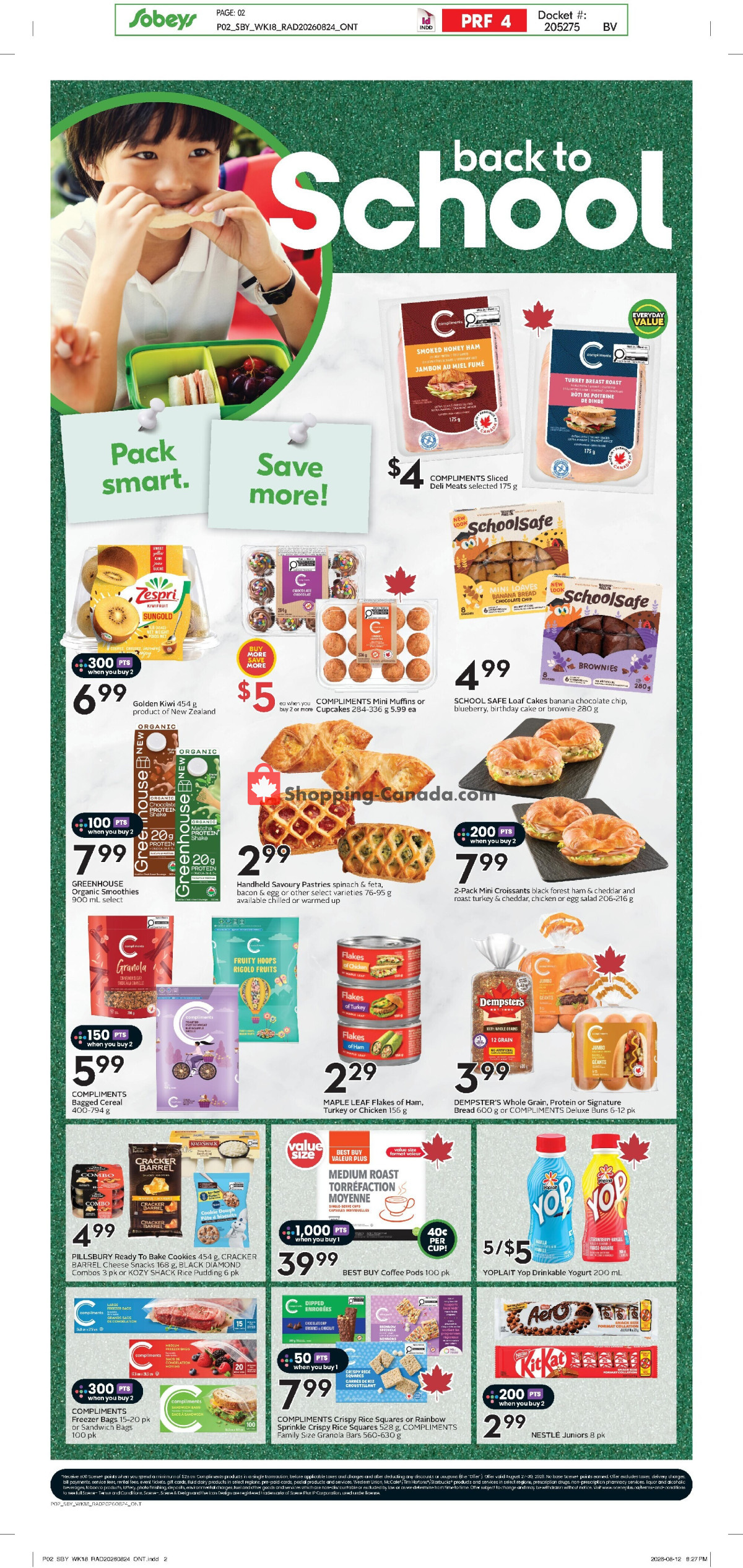 Sobeys flyer from Thursday August 27, 2026 to Wednesday September 2, 2026 - page 5
