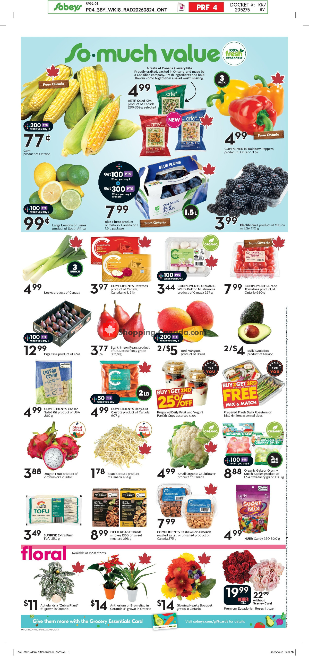 Sobeys flyer from Thursday August 27, 2026 to Wednesday September 2, 2026 - page 7