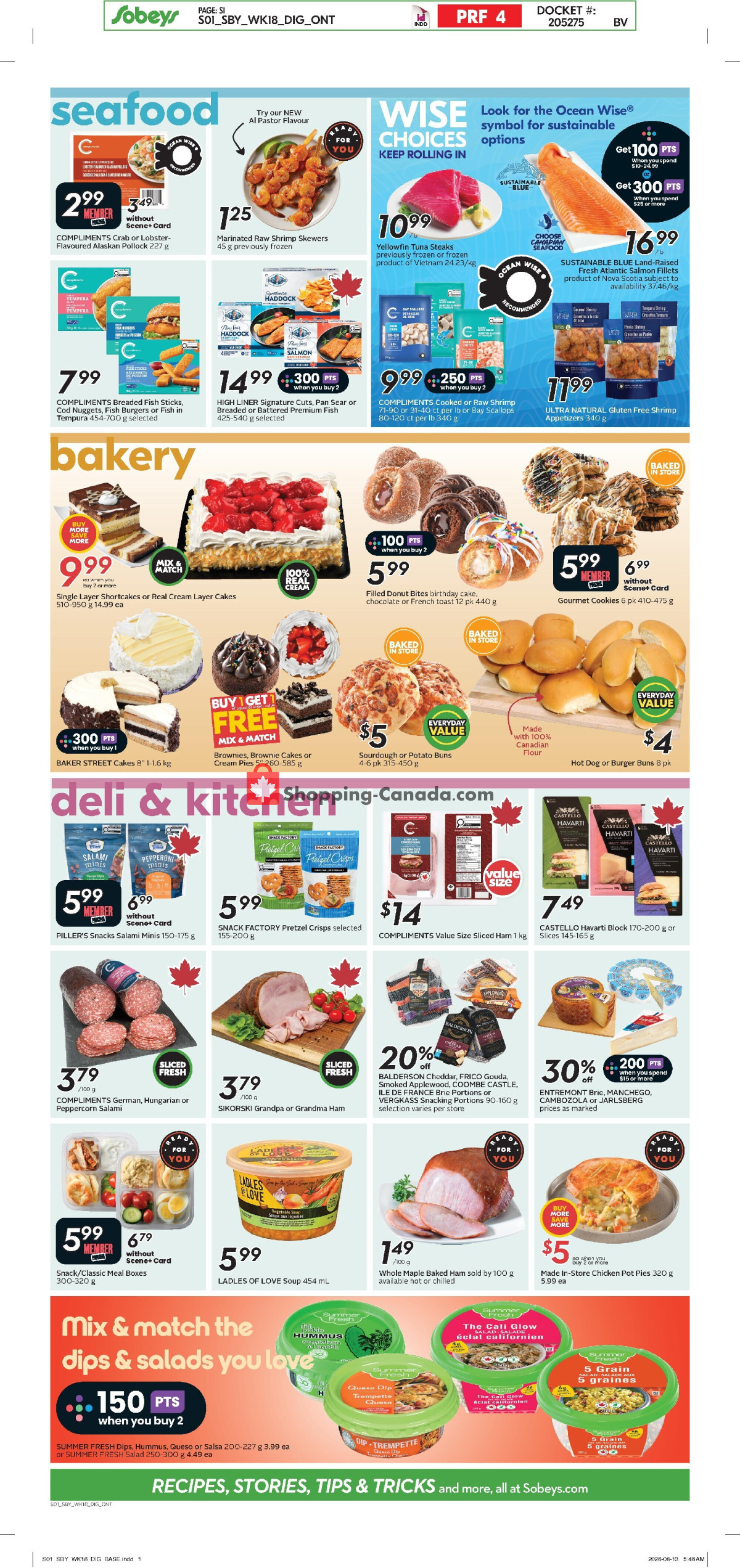 Sobeys flyer from Thursday August 27, 2026 to Wednesday September 2, 2026 - page 9