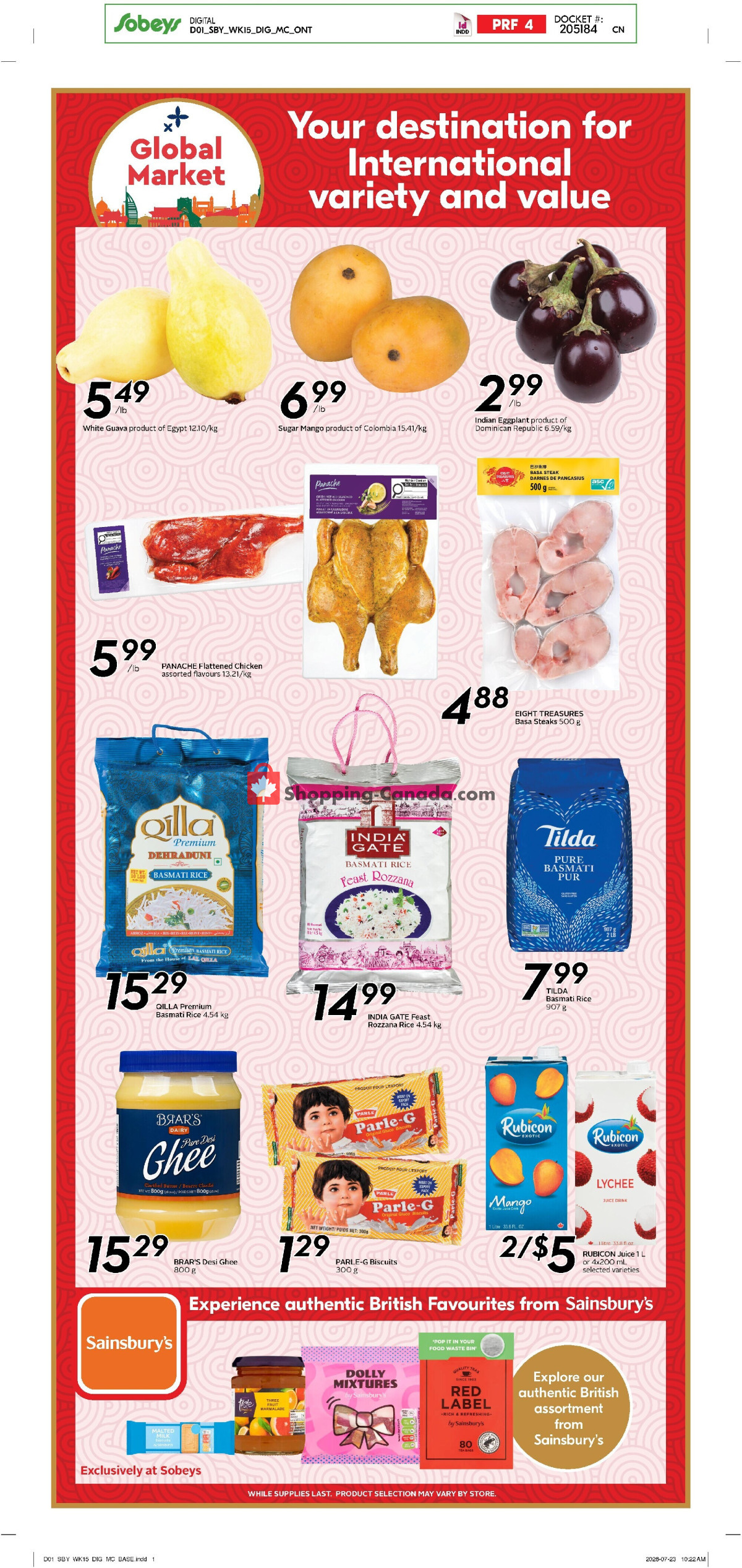 Sobeys flyer from Thursday August 6, 2026 to Wednesday August 12, 2026 - page 14