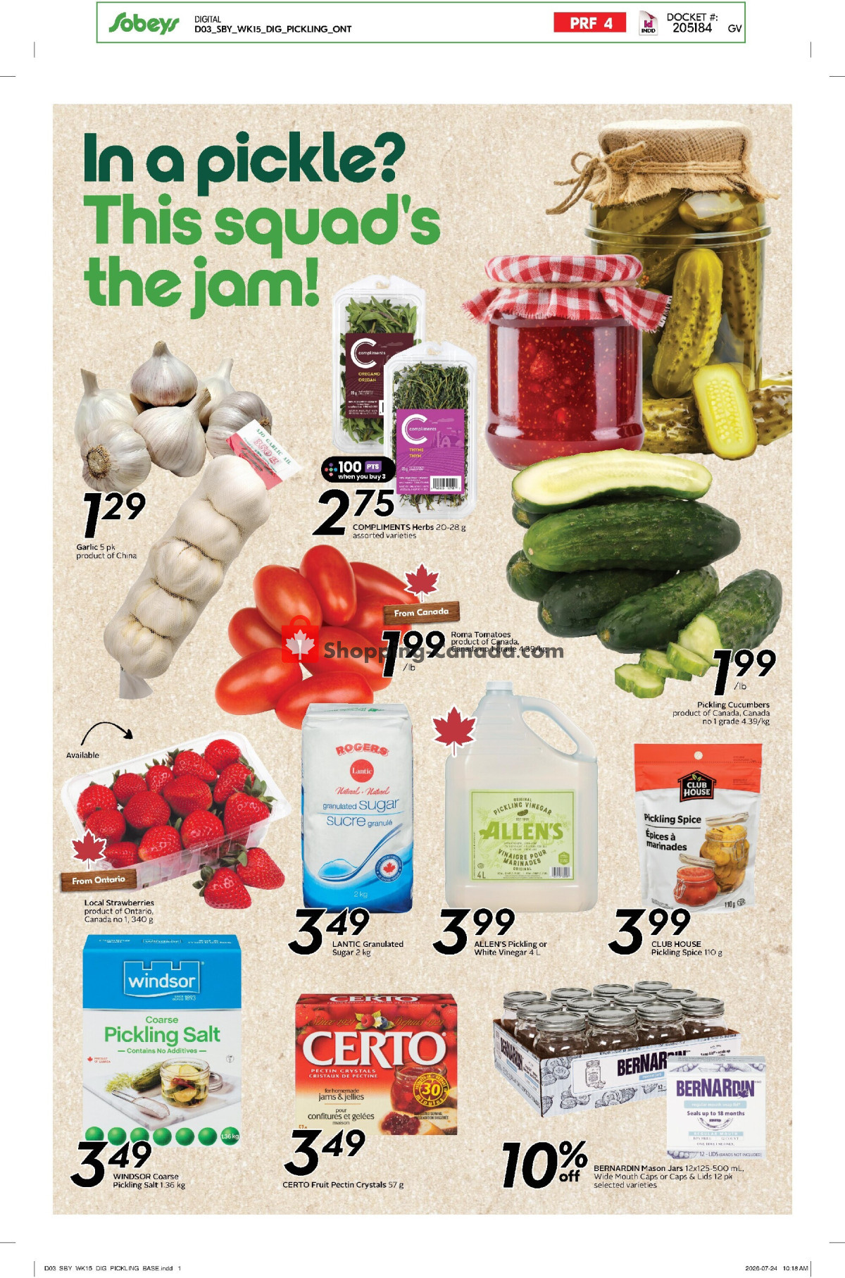 Sobeys flyer from Thursday August 6, 2026 to Wednesday August 12, 2026 - page 15