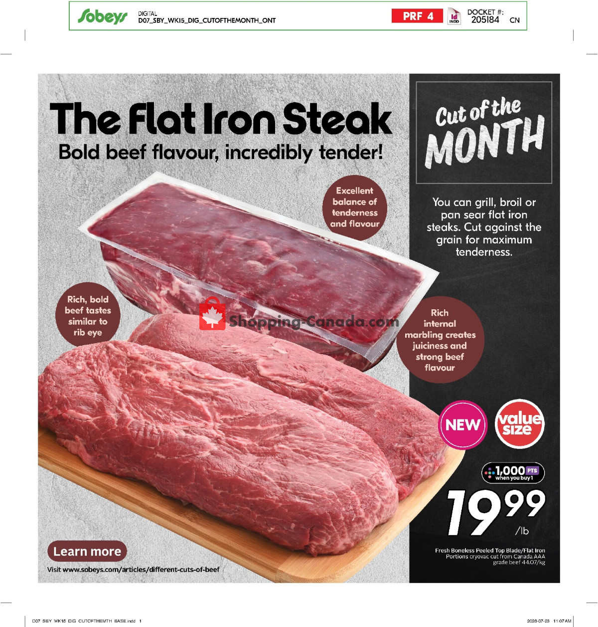 Sobeys flyer from Thursday August 6, 2026 to Wednesday August 12, 2026 - page 17