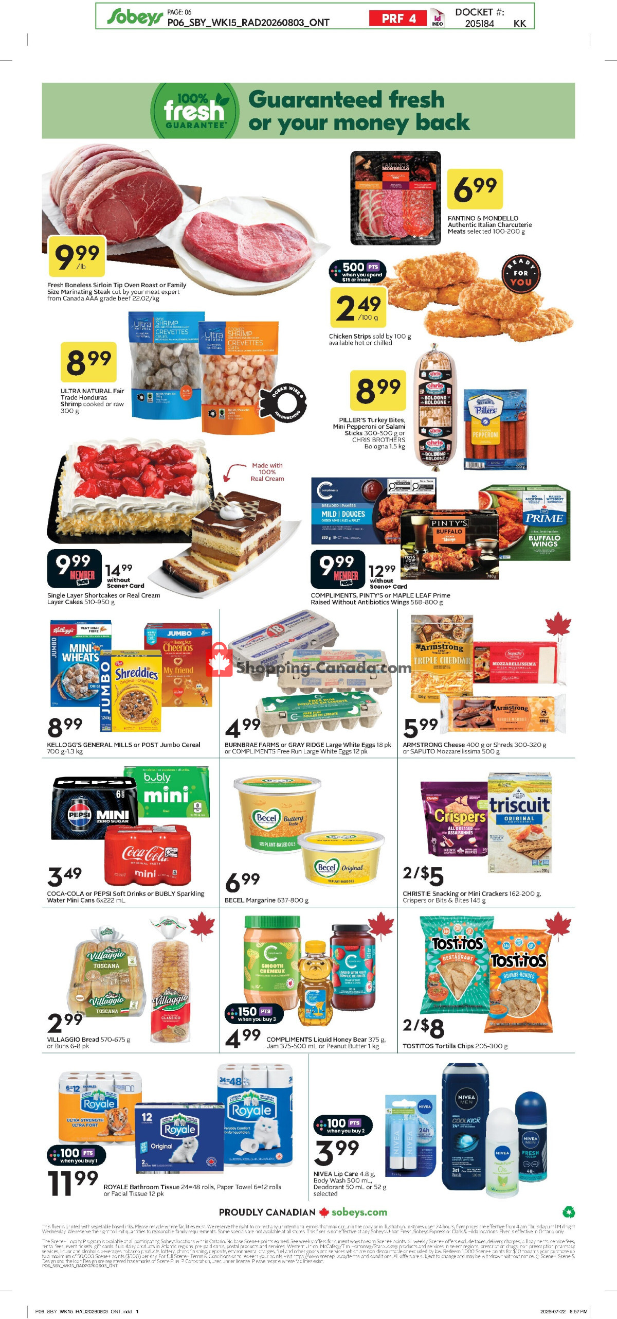 Sobeys flyer from Thursday August 6, 2026 to Wednesday August 12, 2026 - page 4