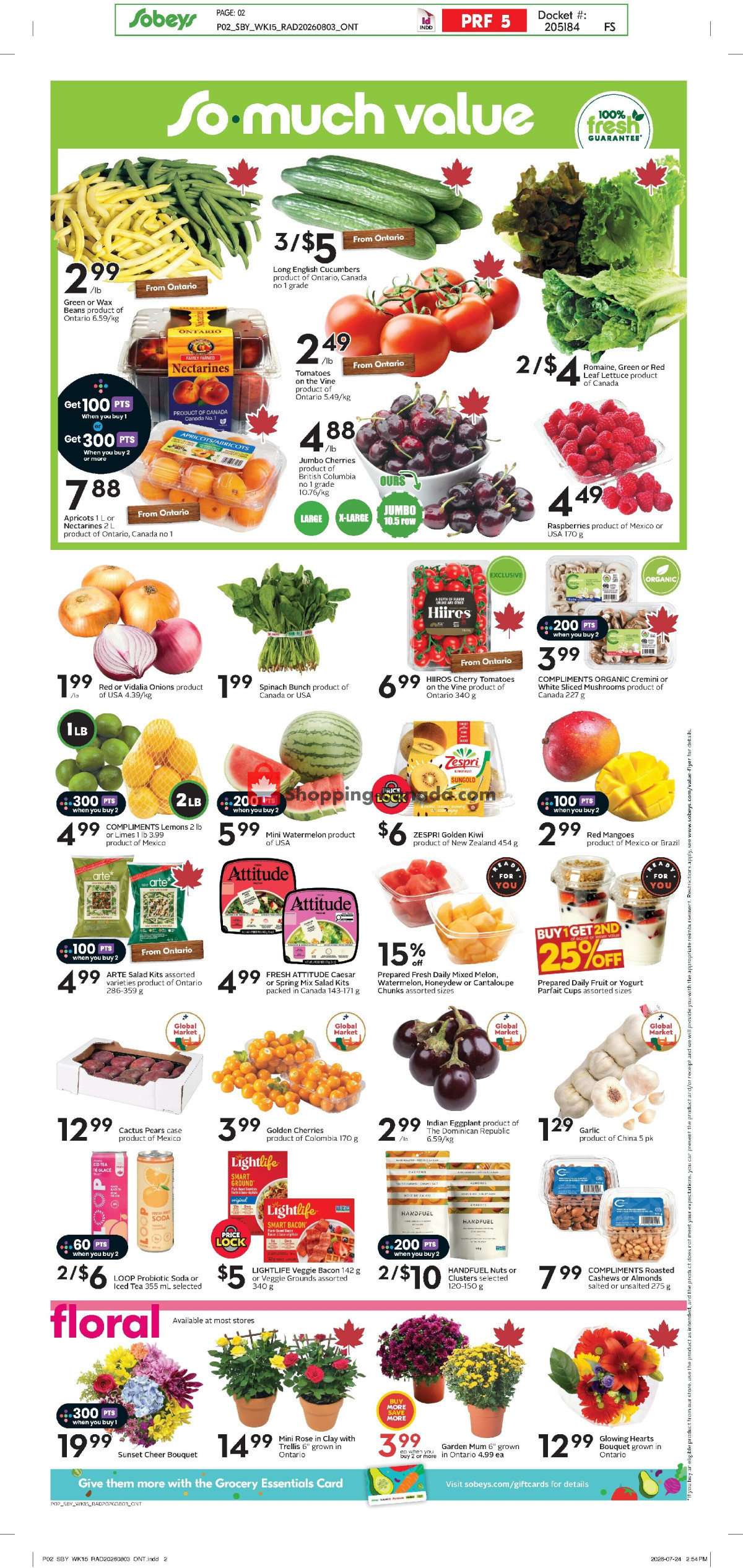 Sobeys flyer from Thursday August 6, 2026 to Wednesday August 12, 2026 - page 5