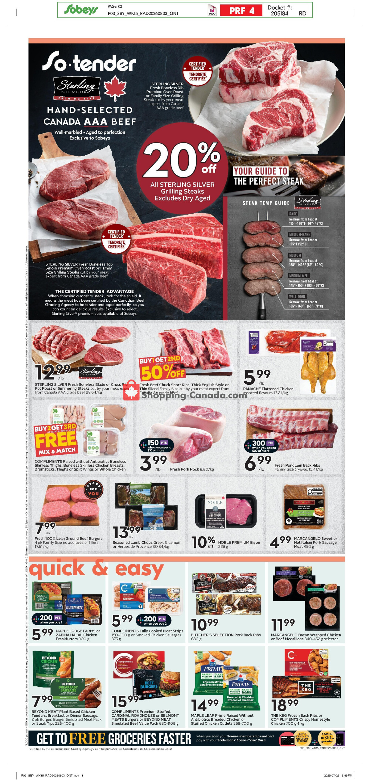 Sobeys flyer from Thursday August 6, 2026 to Wednesday August 12, 2026 - page 6