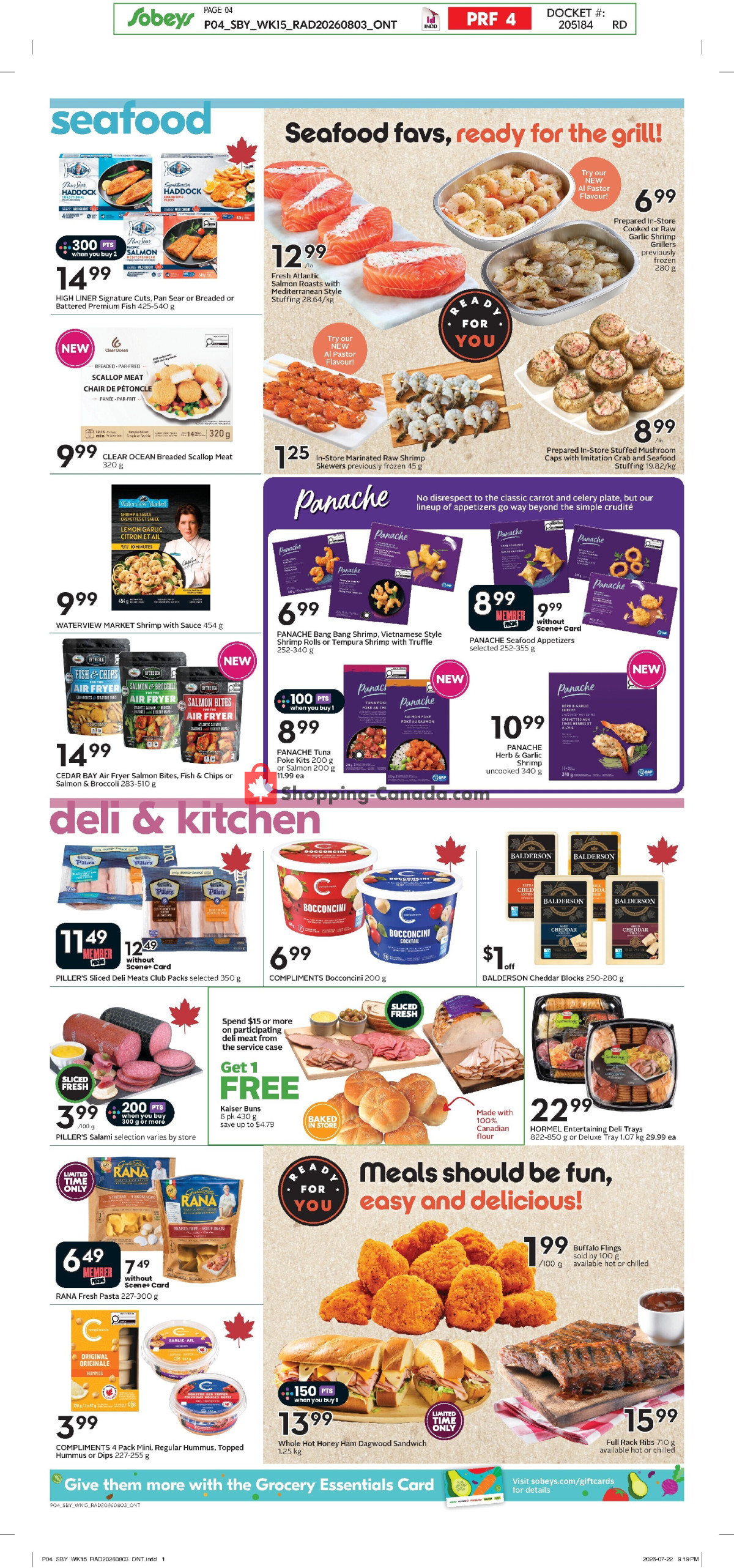 Sobeys flyer from Thursday August 6, 2026 to Wednesday August 12, 2026 - page 7