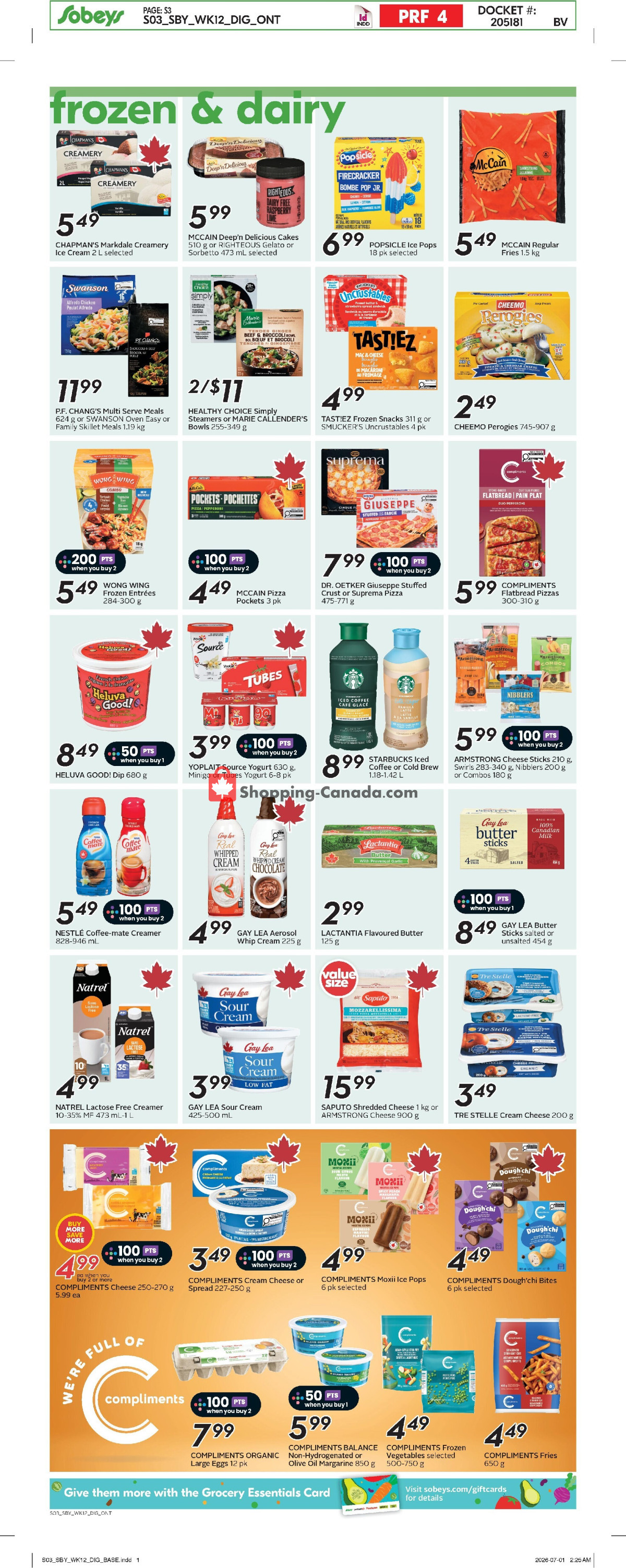 Sobeys flyer from Thursday July 16, 2026 to Wednesday July 22, 2026 - page 11