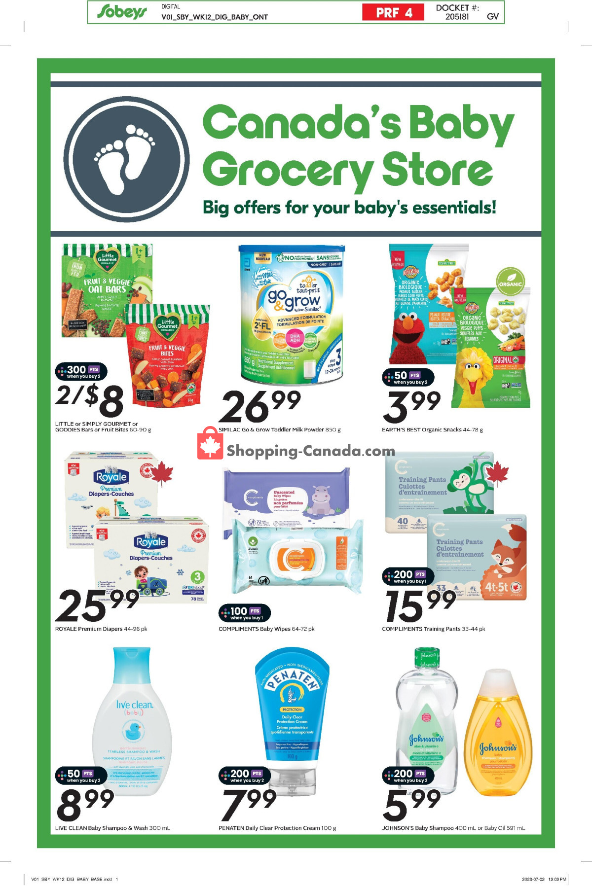 Sobeys flyer from Thursday July 16, 2026 to Wednesday July 22, 2026 - page 20