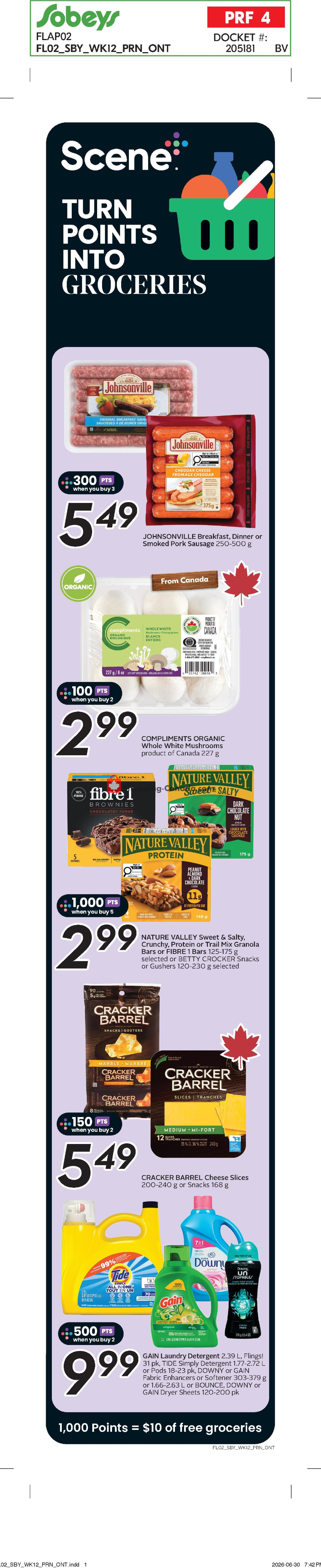 Sobeys flyer from Thursday July 16, 2026 to Wednesday July 22, 2026 - page 3