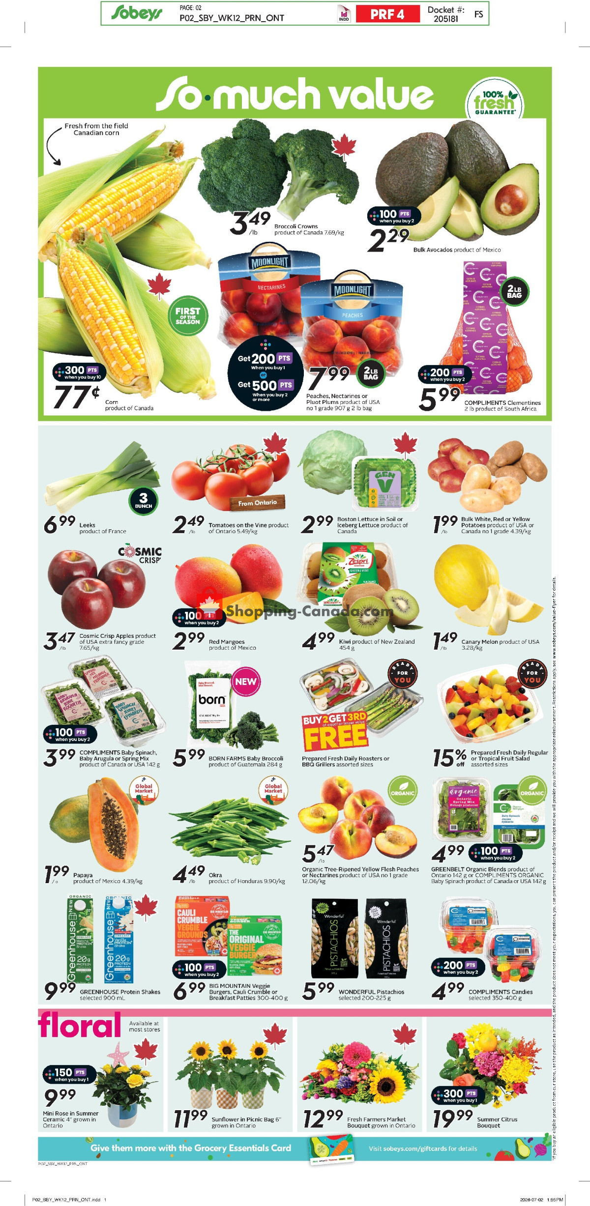 Sobeys flyer from Thursday July 16, 2026 to Wednesday July 22, 2026 - page 5