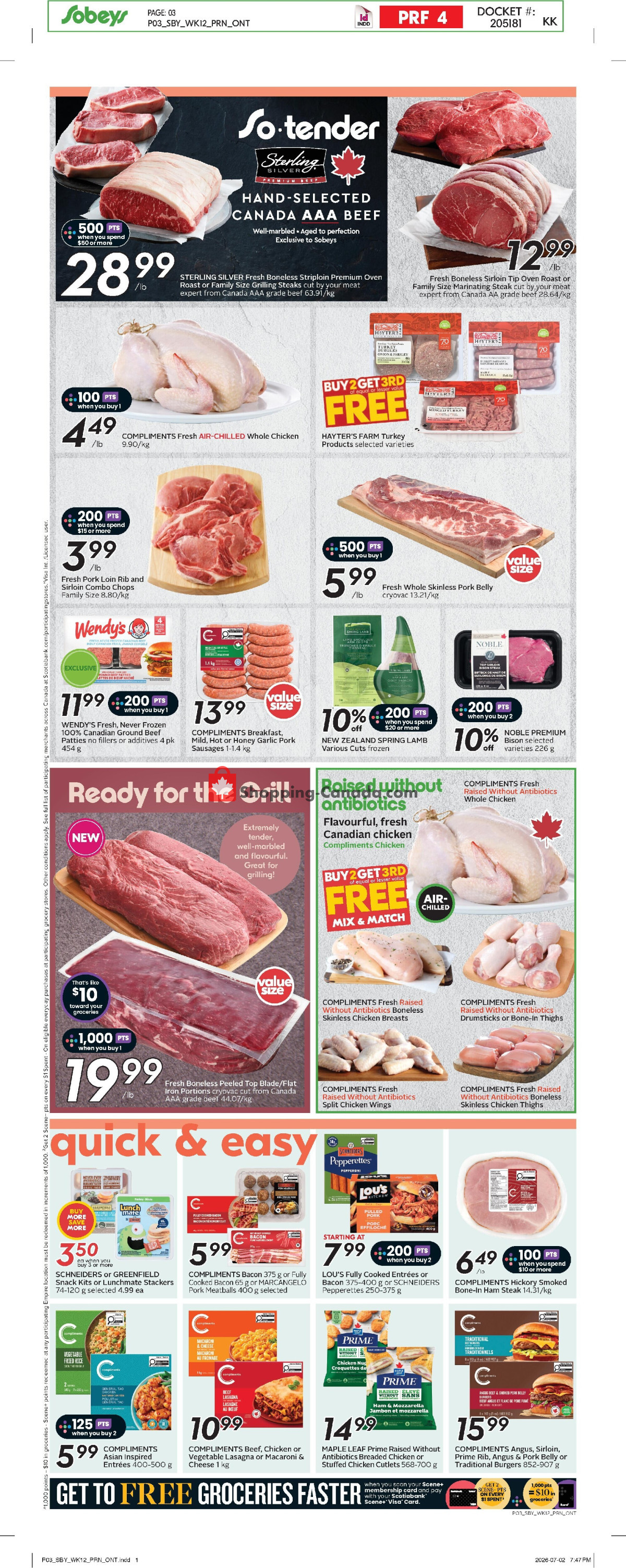 Sobeys flyer from Thursday July 16, 2026 to Wednesday July 22, 2026 - page 6