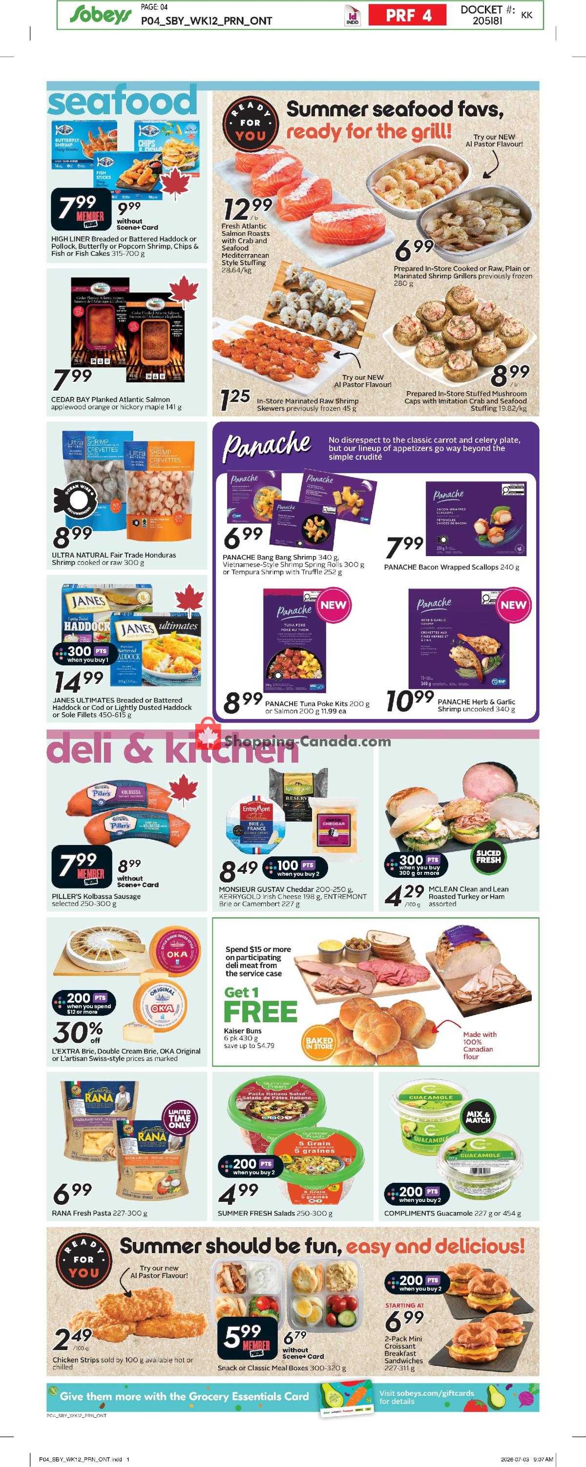 Sobeys flyer from Thursday July 16, 2026 to Wednesday July 22, 2026 - page 7