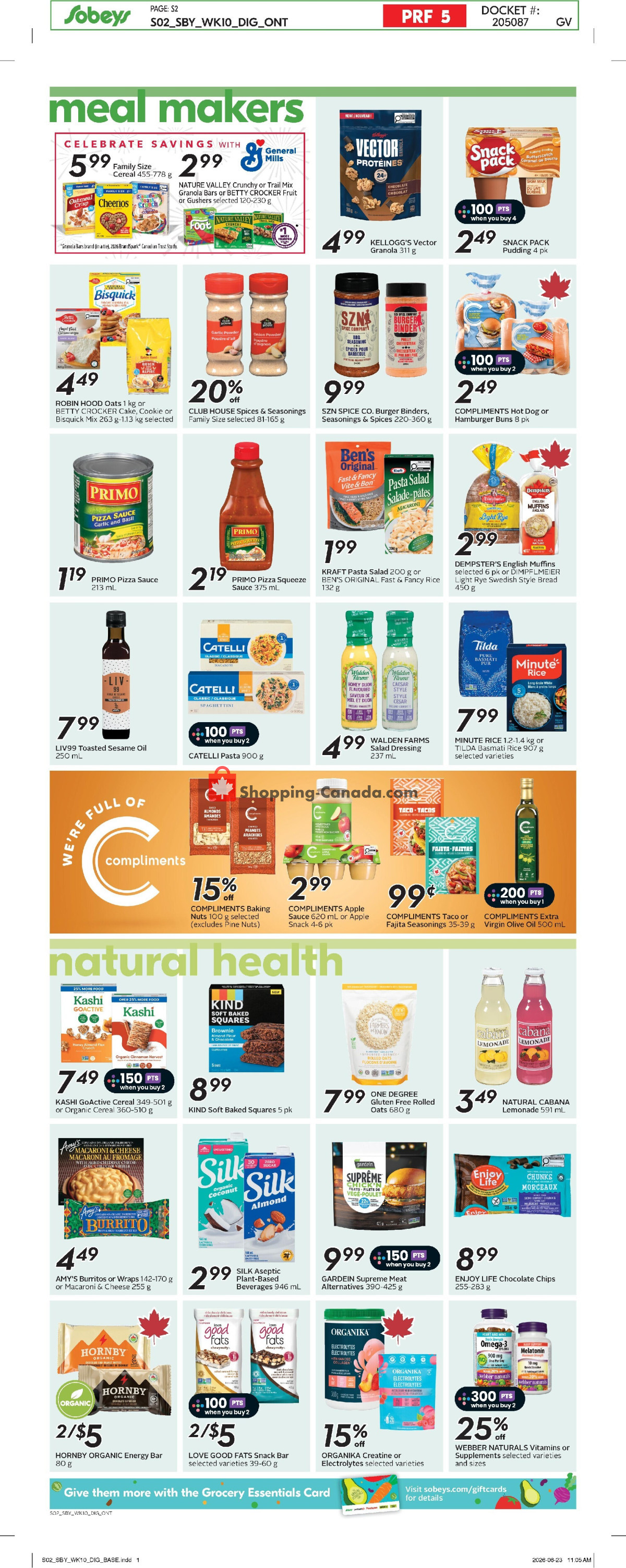 Sobeys flyer from Thursday July 2, 2026 to Wednesday July 8, 2026 - page 10