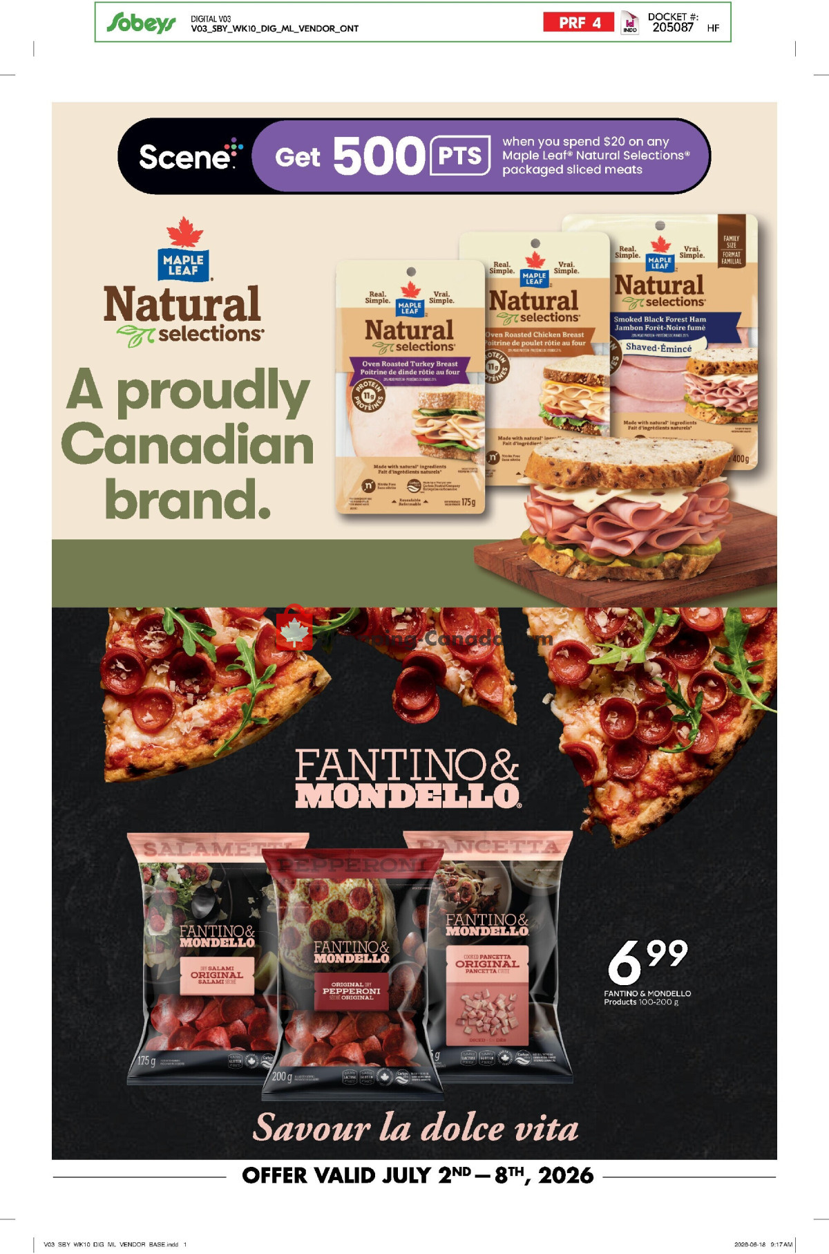 Sobeys flyer from Thursday July 2, 2026 to Wednesday July 8, 2026 - page 19