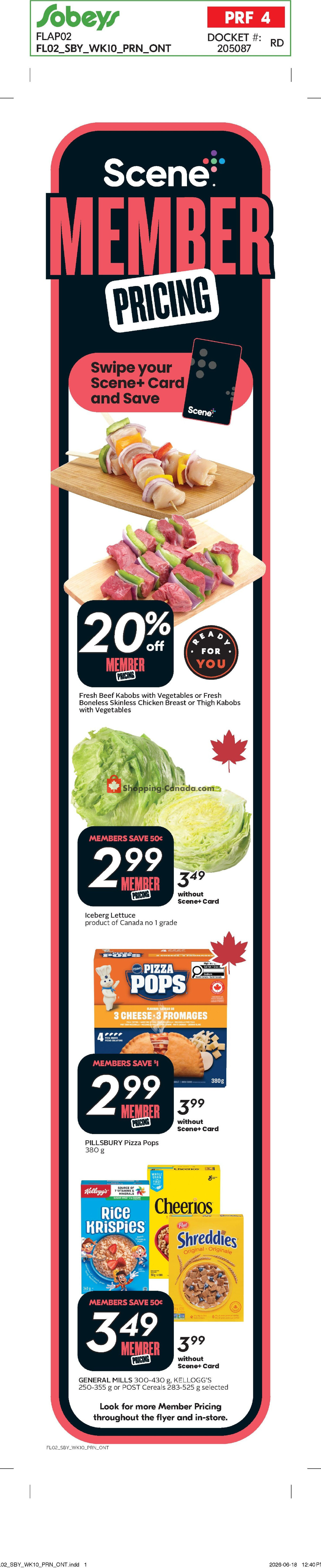 Sobeys flyer from Thursday July 2, 2026 to Wednesday July 8, 2026 - page 3