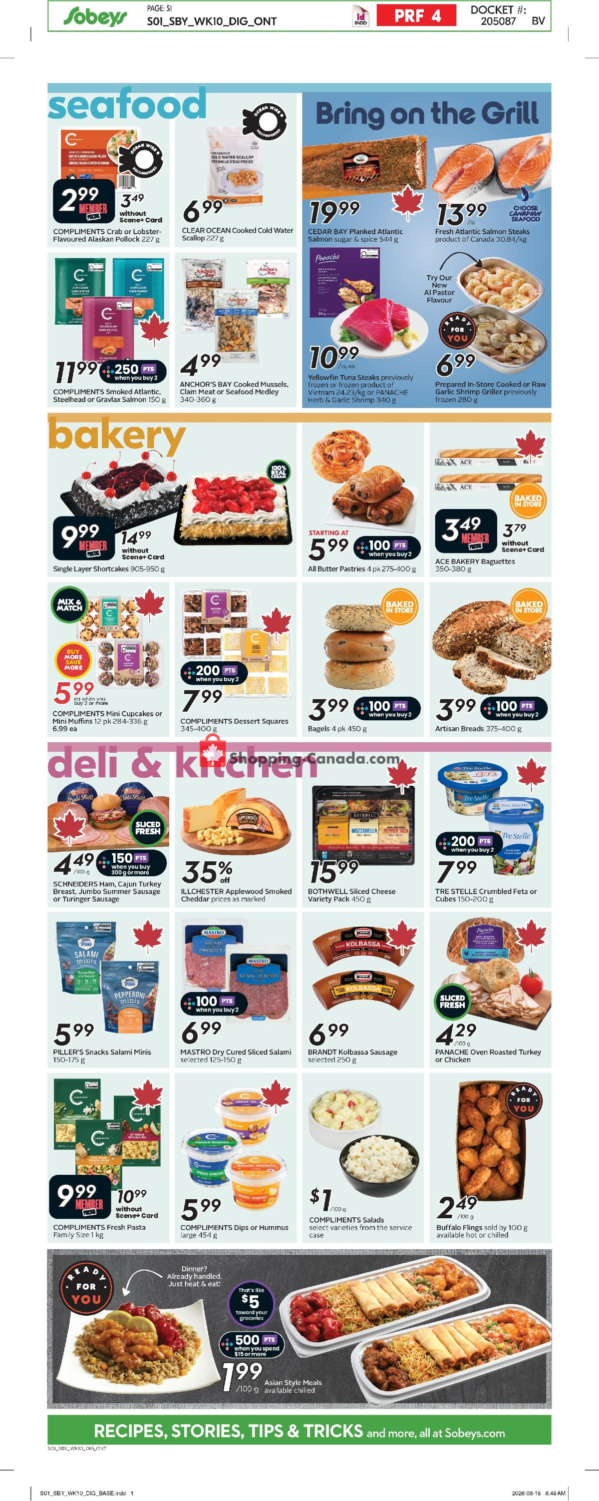 Sobeys flyer from Thursday July 2, 2026 to Wednesday July 8, 2026 - page 9