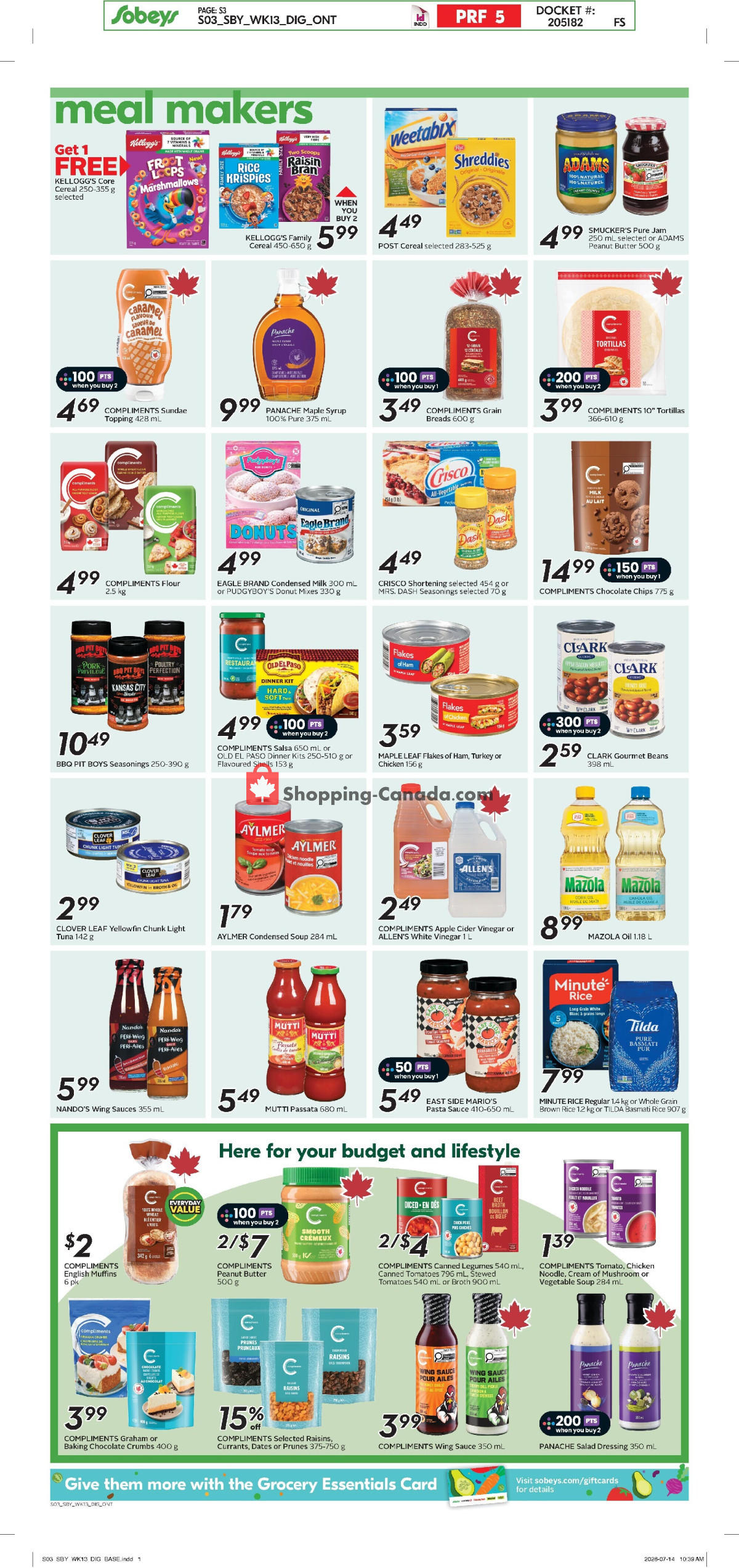 Sobeys flyer from Thursday July 23, 2026 to Wednesday July 29, 2026 - page 11