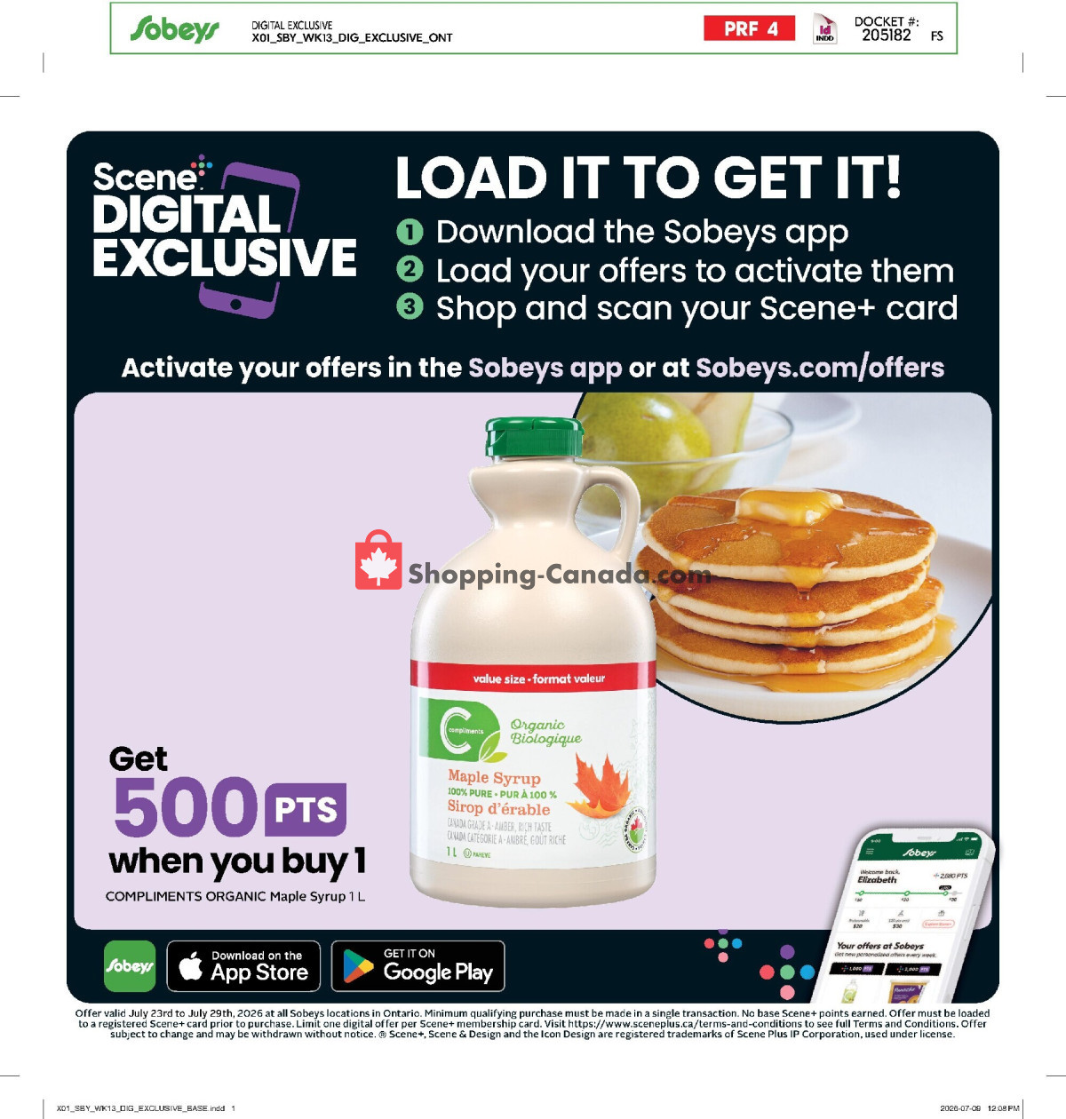 Sobeys flyer from Thursday July 23, 2026 to Wednesday July 29, 2026 - page 13