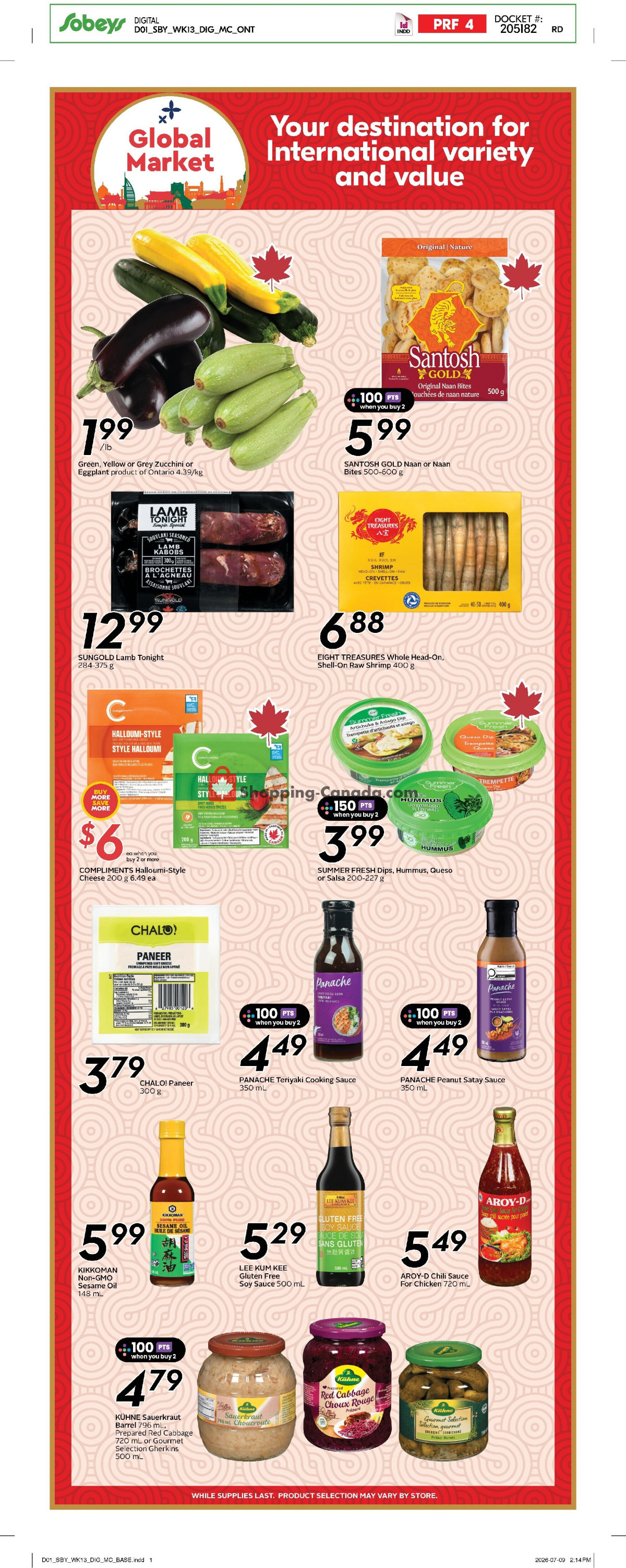 Sobeys flyer from Thursday July 23, 2026 to Wednesday July 29, 2026 - page 14