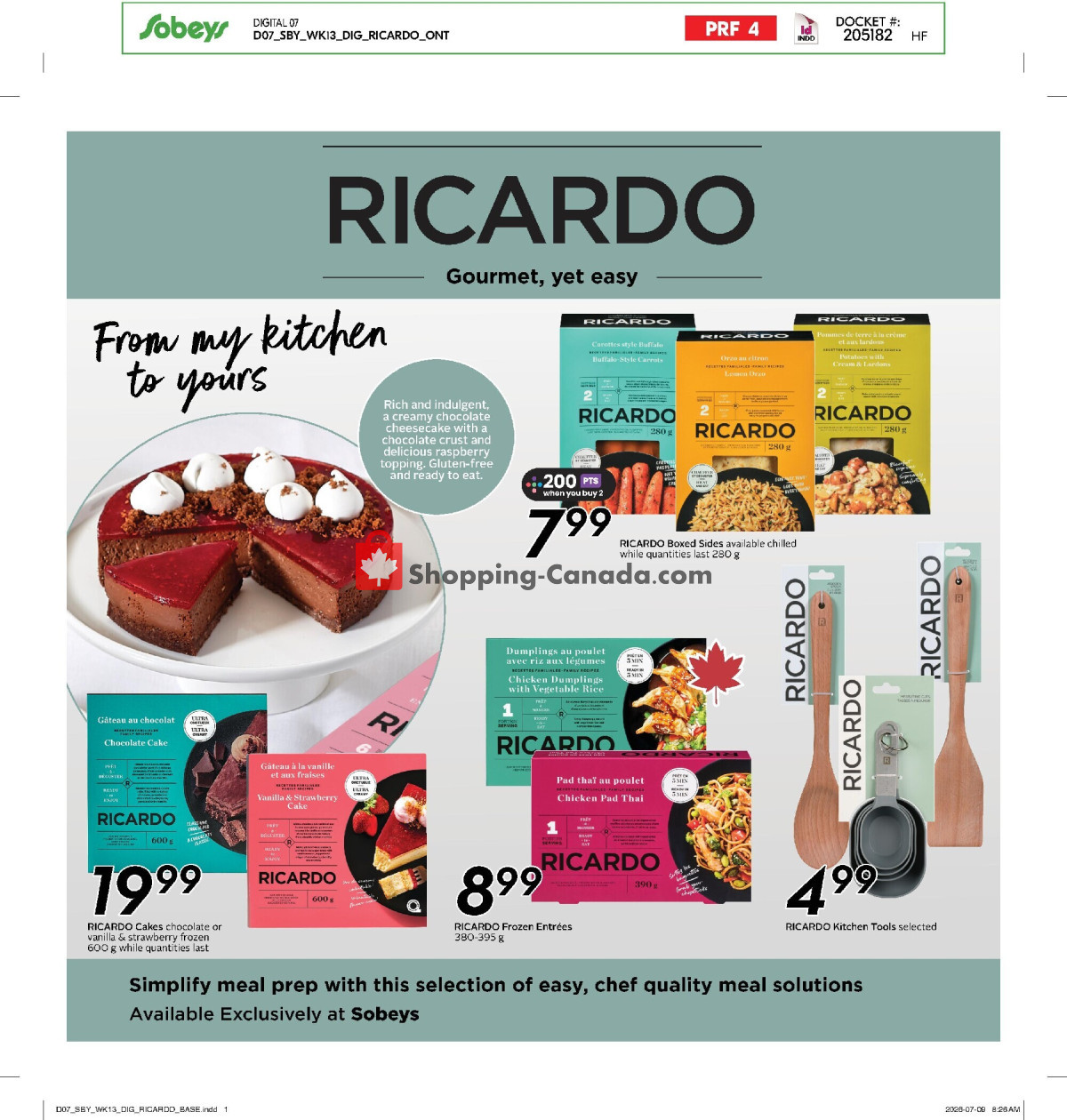 Sobeys flyer from Thursday July 23, 2026 to Wednesday July 29, 2026 - page 18