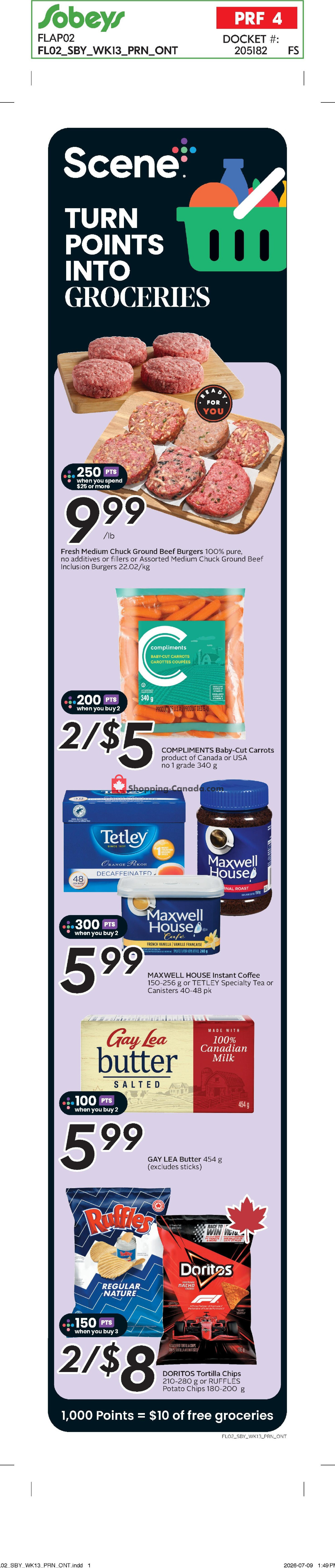 Sobeys flyer from Thursday July 23, 2026 to Wednesday July 29, 2026 - page 3